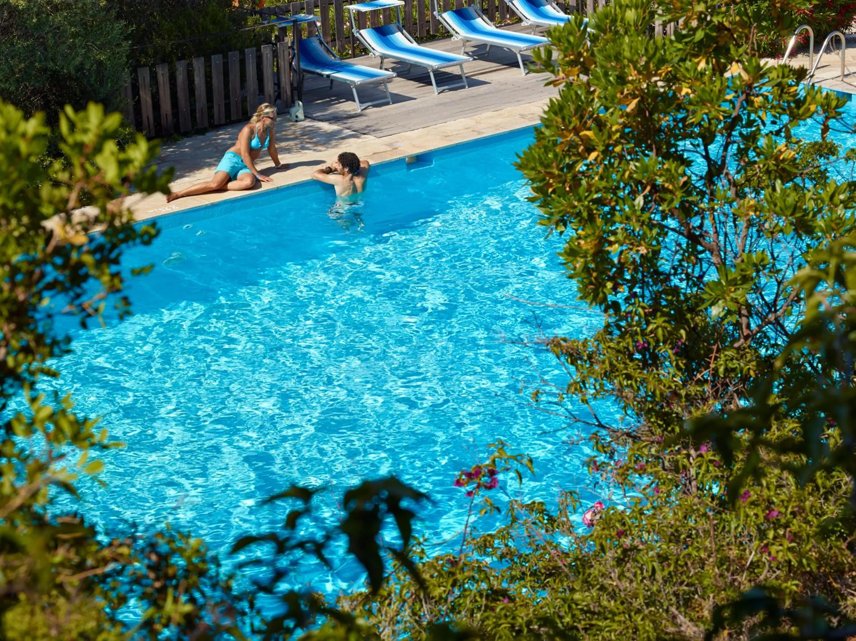 Swimming pool in Residence Hotel Lu Nibareddu
