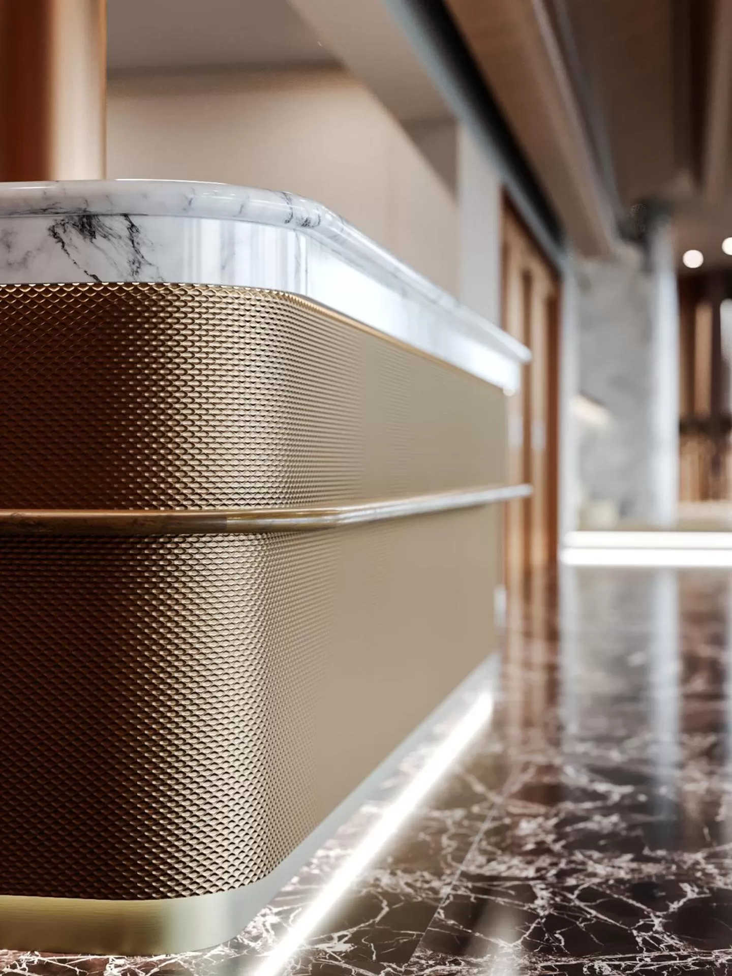 Decorative detail in Hotel Walhalla