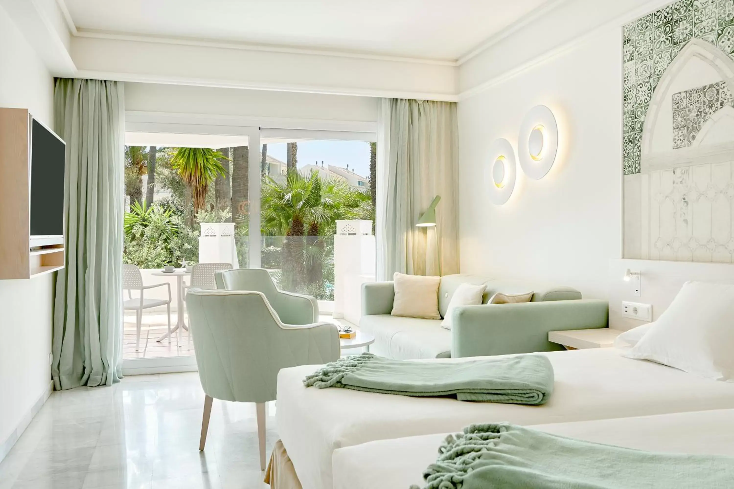 Bedroom, Seating Area in Iberostar Selection Marbella Coral Beach