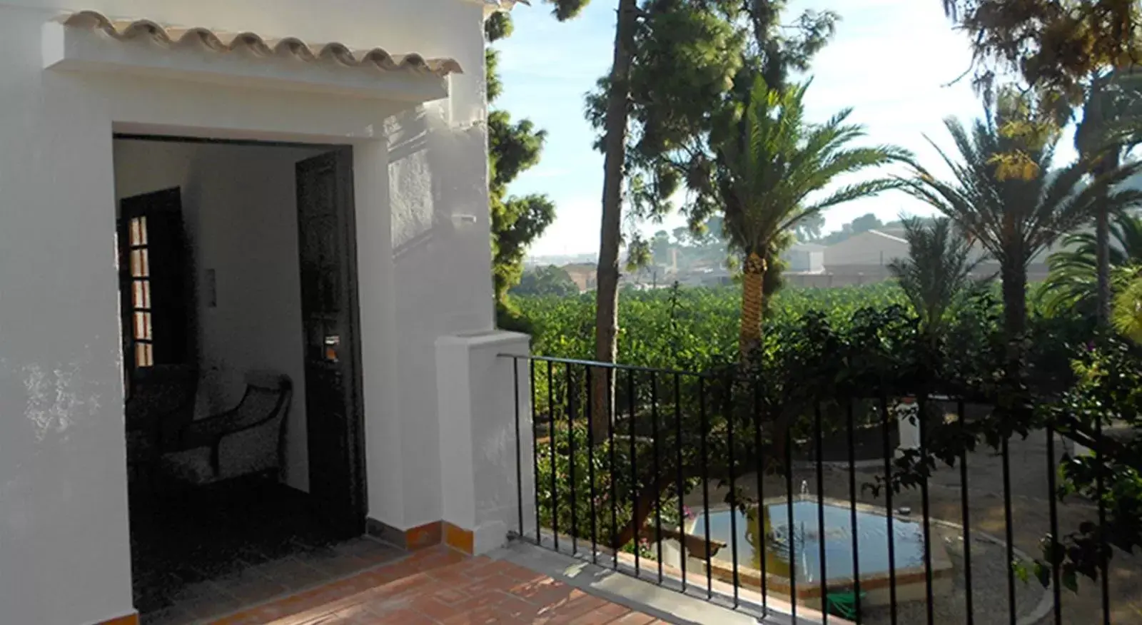 Balcony/Terrace in El Sequer Casa Rural