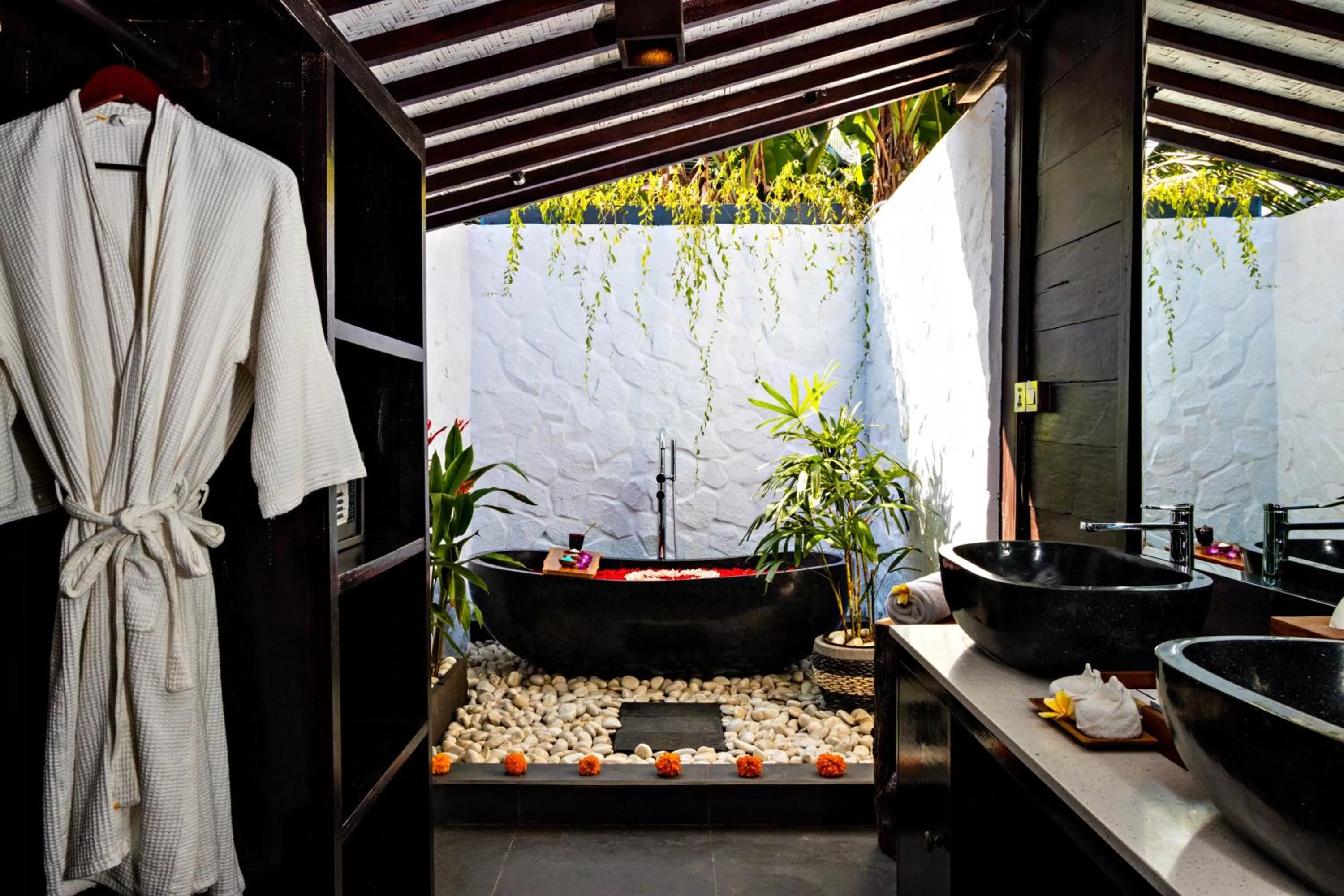 Bathroom in Canvas Escape Resort