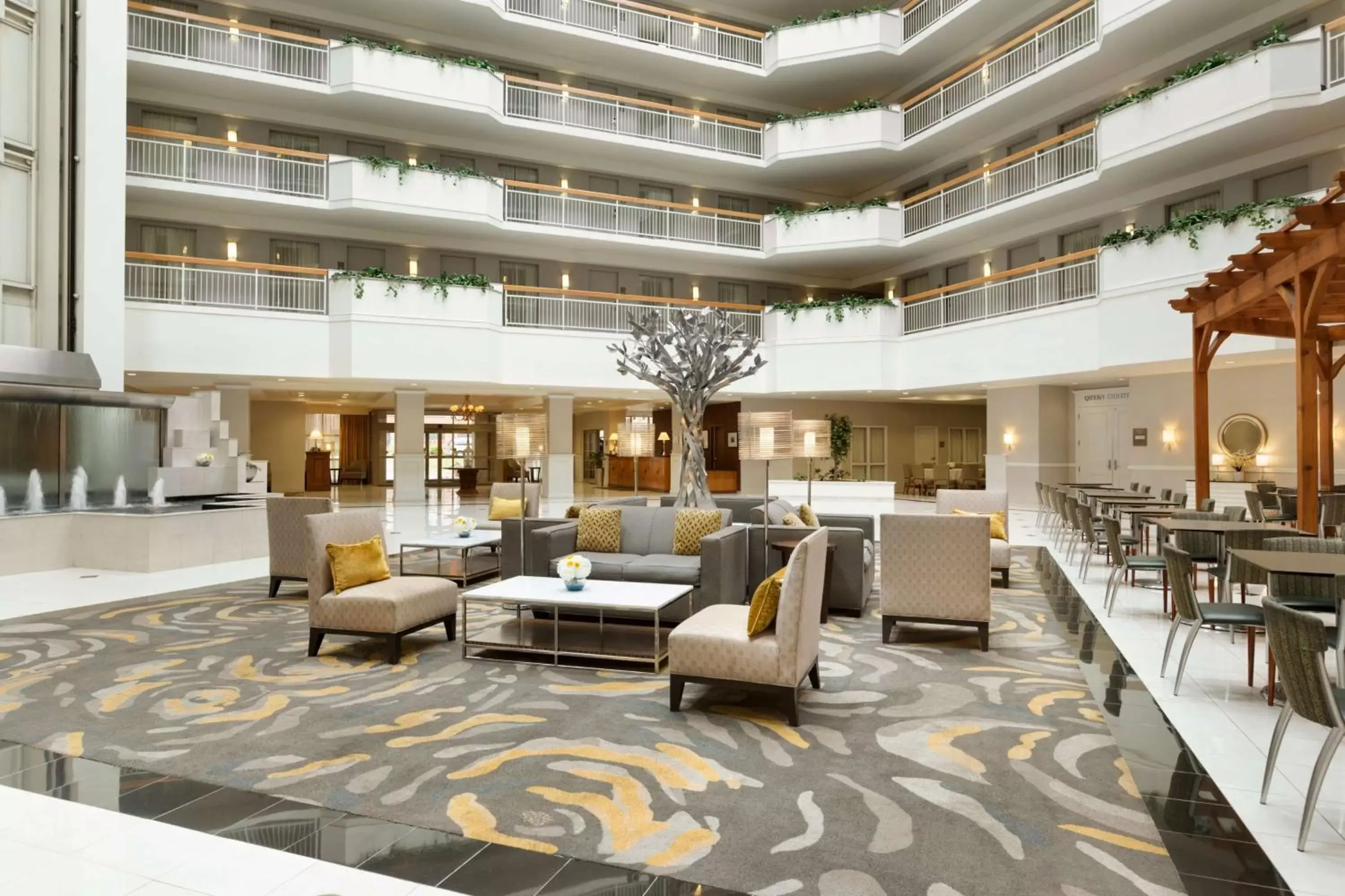 Lobby or reception in Embassy Suites Newark - Wilmington/South Lobby or reception in Embassy Suites Newark - Wilmington/South