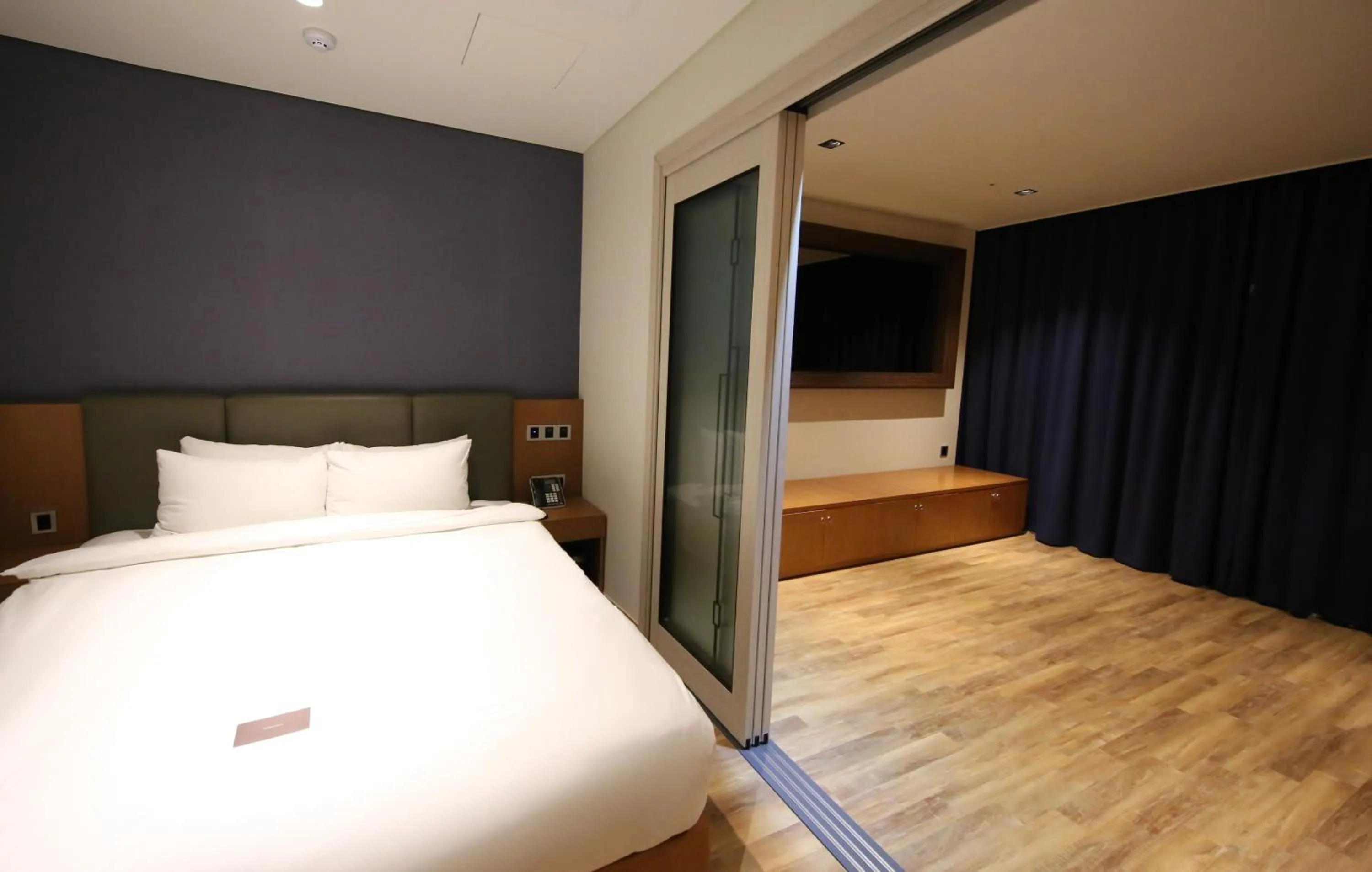 Bed in Sea Cruise Hotel