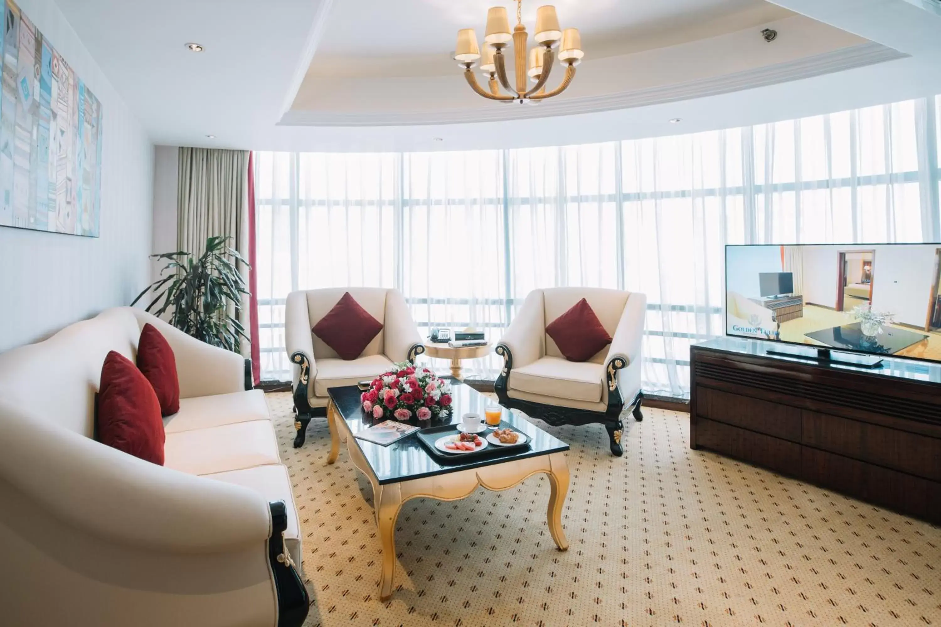 Living room, Seating Area in Golden Tulip Addis Ababa