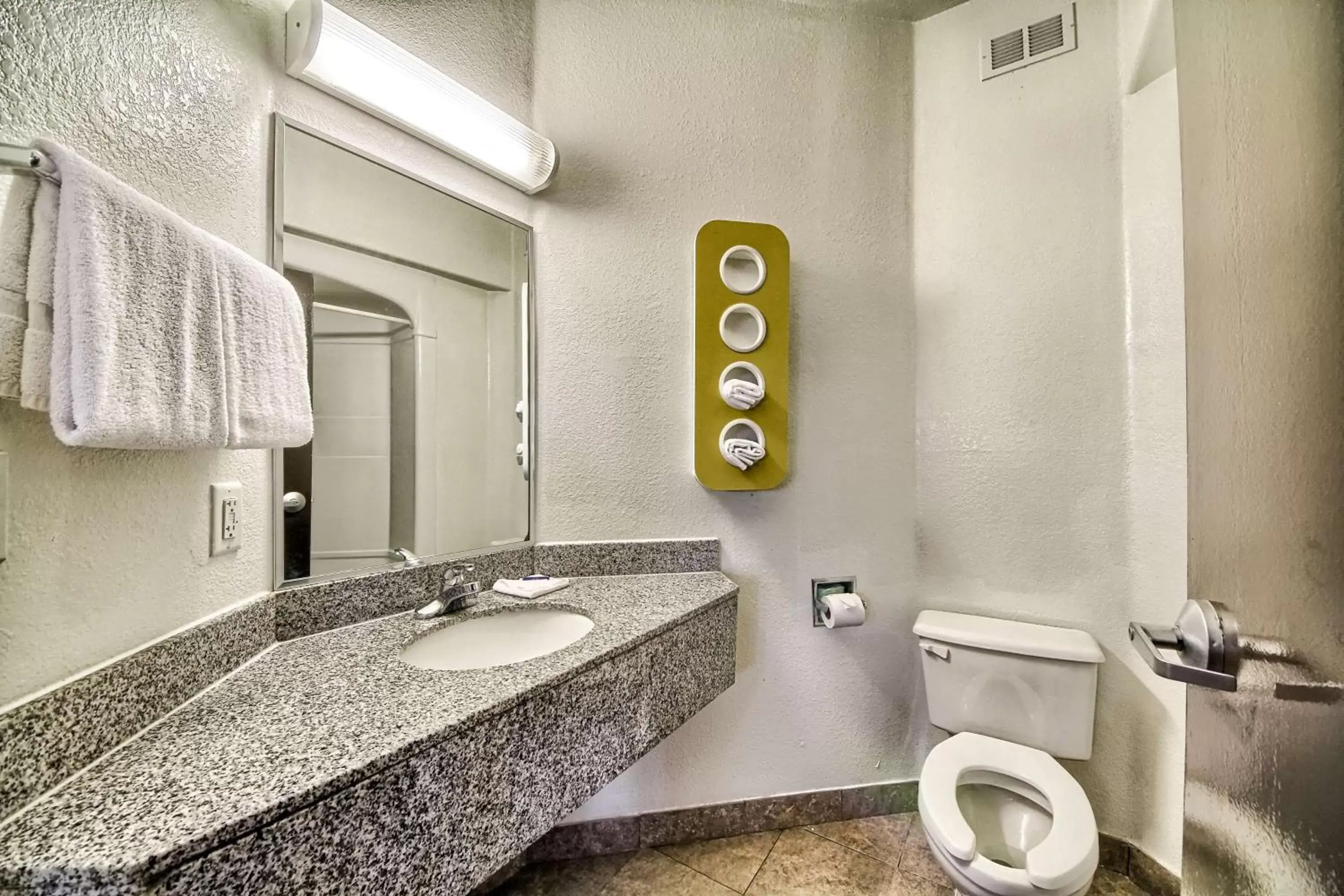 Bathroom in Motel 6-Mission, TX