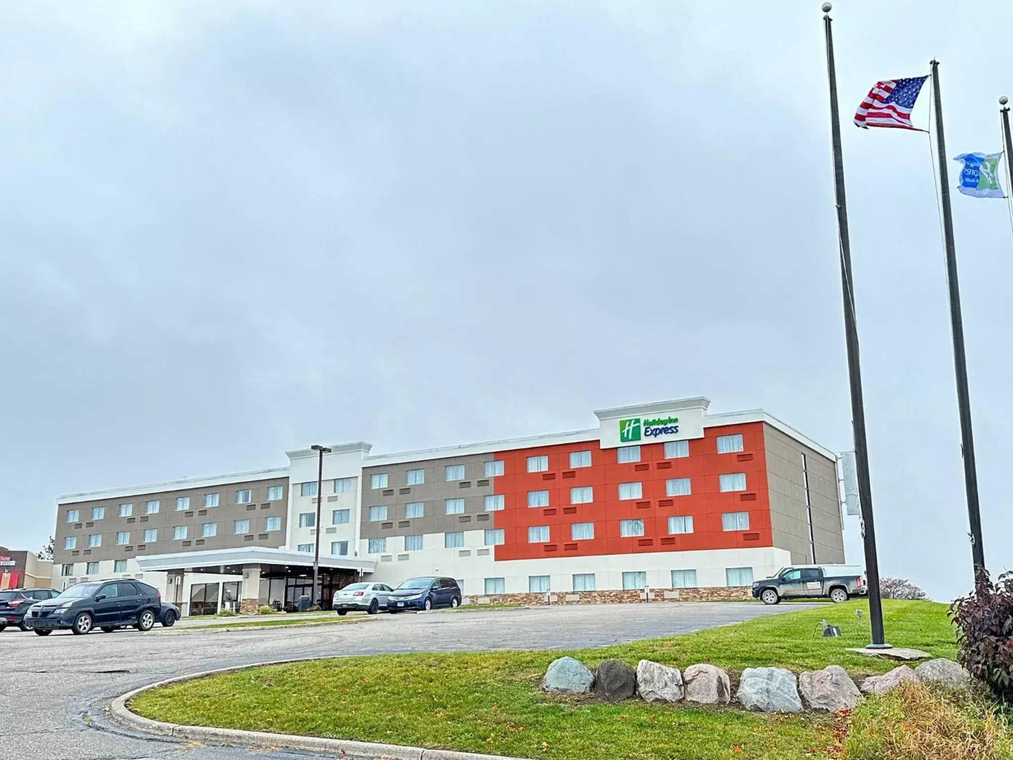 Property Building in Holiday Inn Express Big Rapids, an IHG Hotel