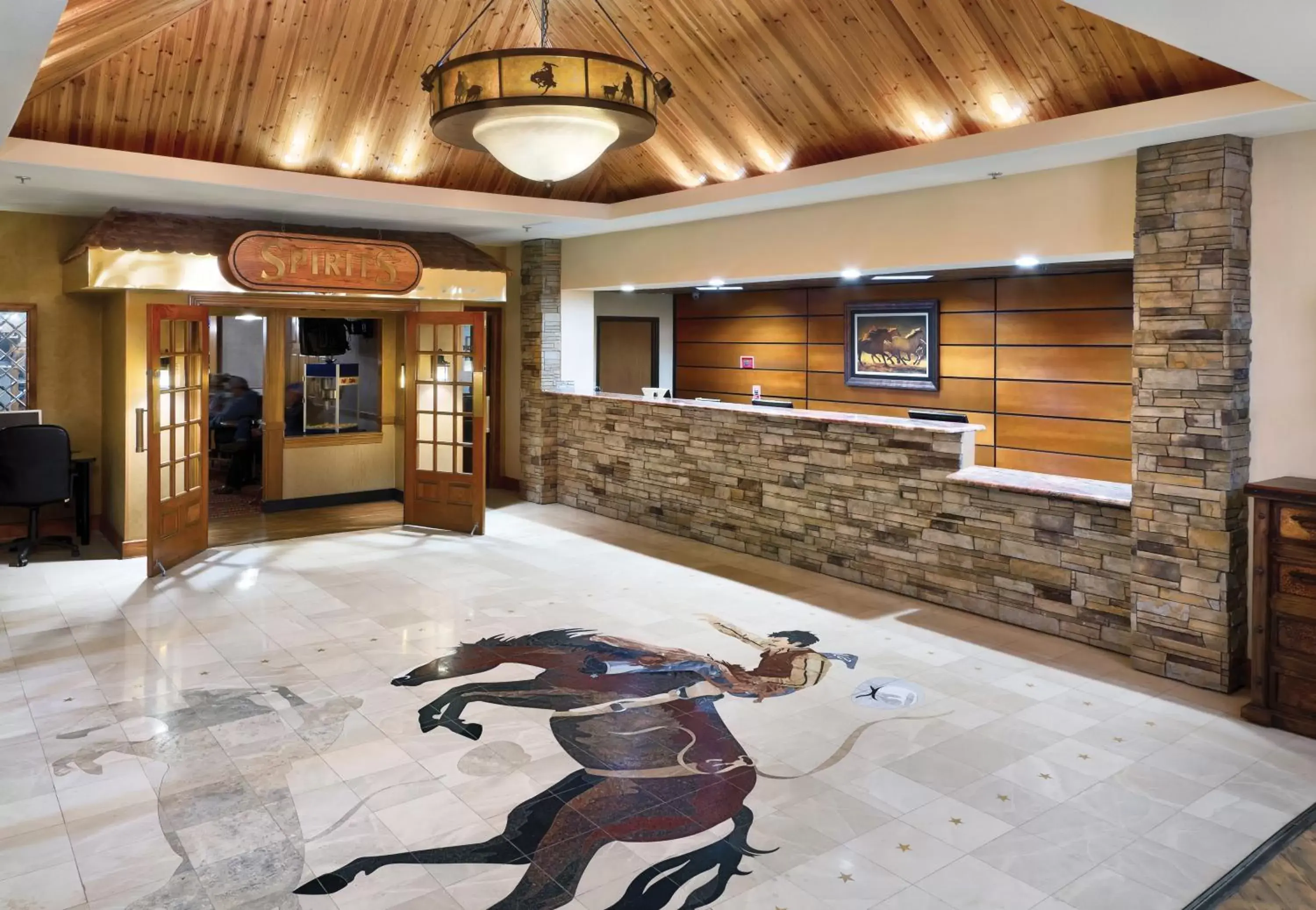 Lobby or reception in Ramkota Hotel - Casper Lobby or reception in Ramkota Hotel - Casper