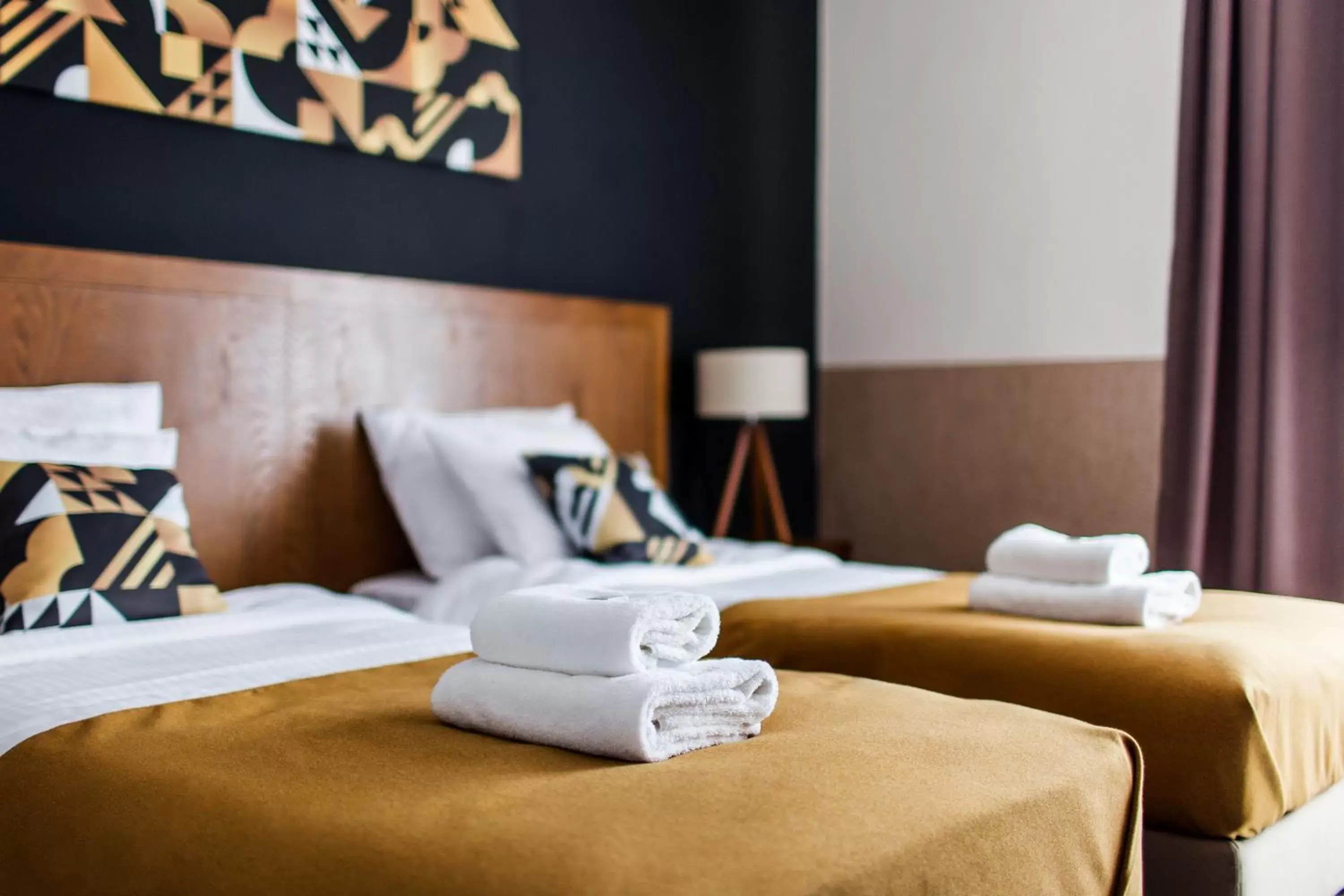 Bed in Zulian Aparthotel by Artery Hotels