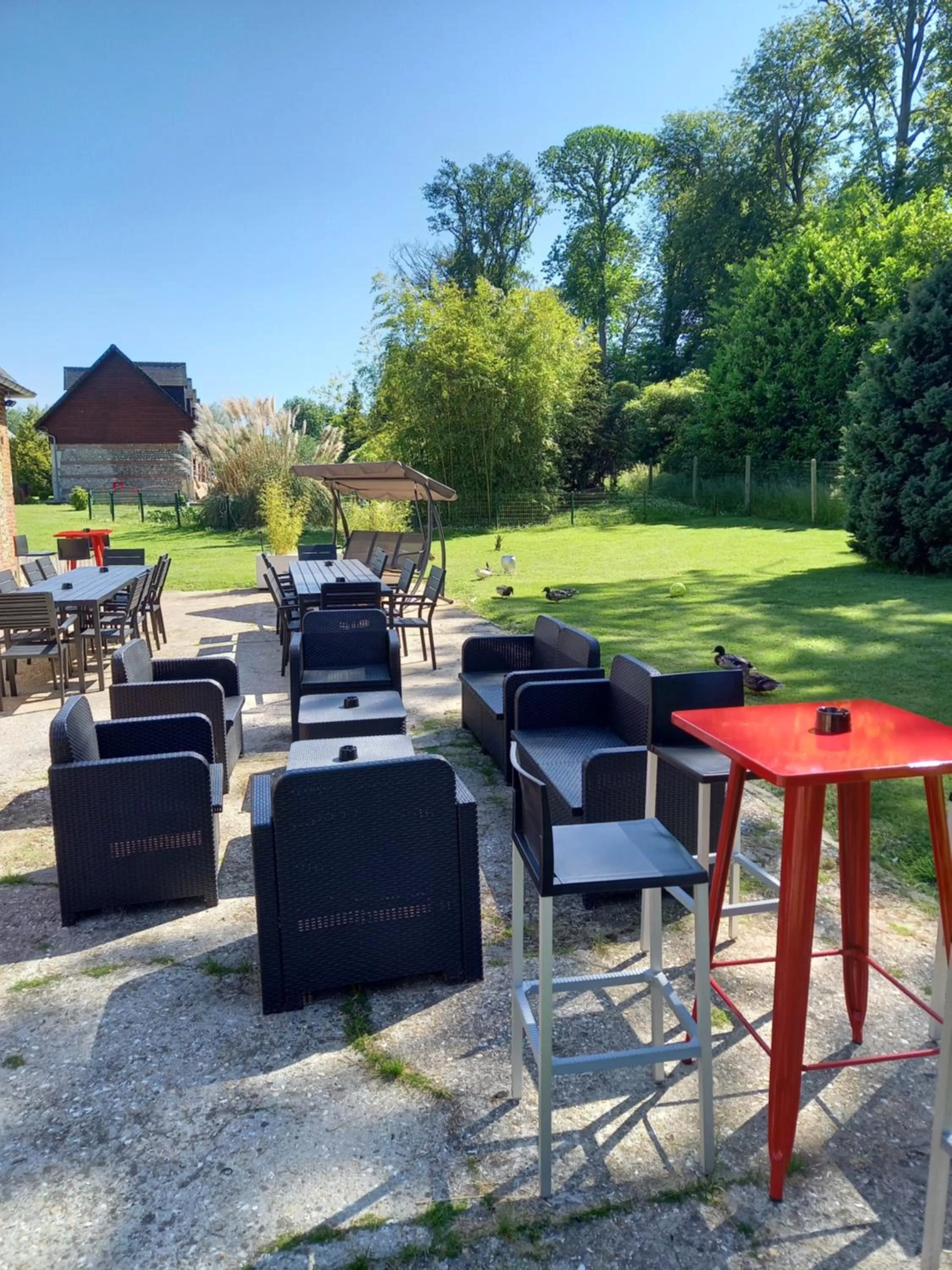 Patio in chambres et gites d'étretat