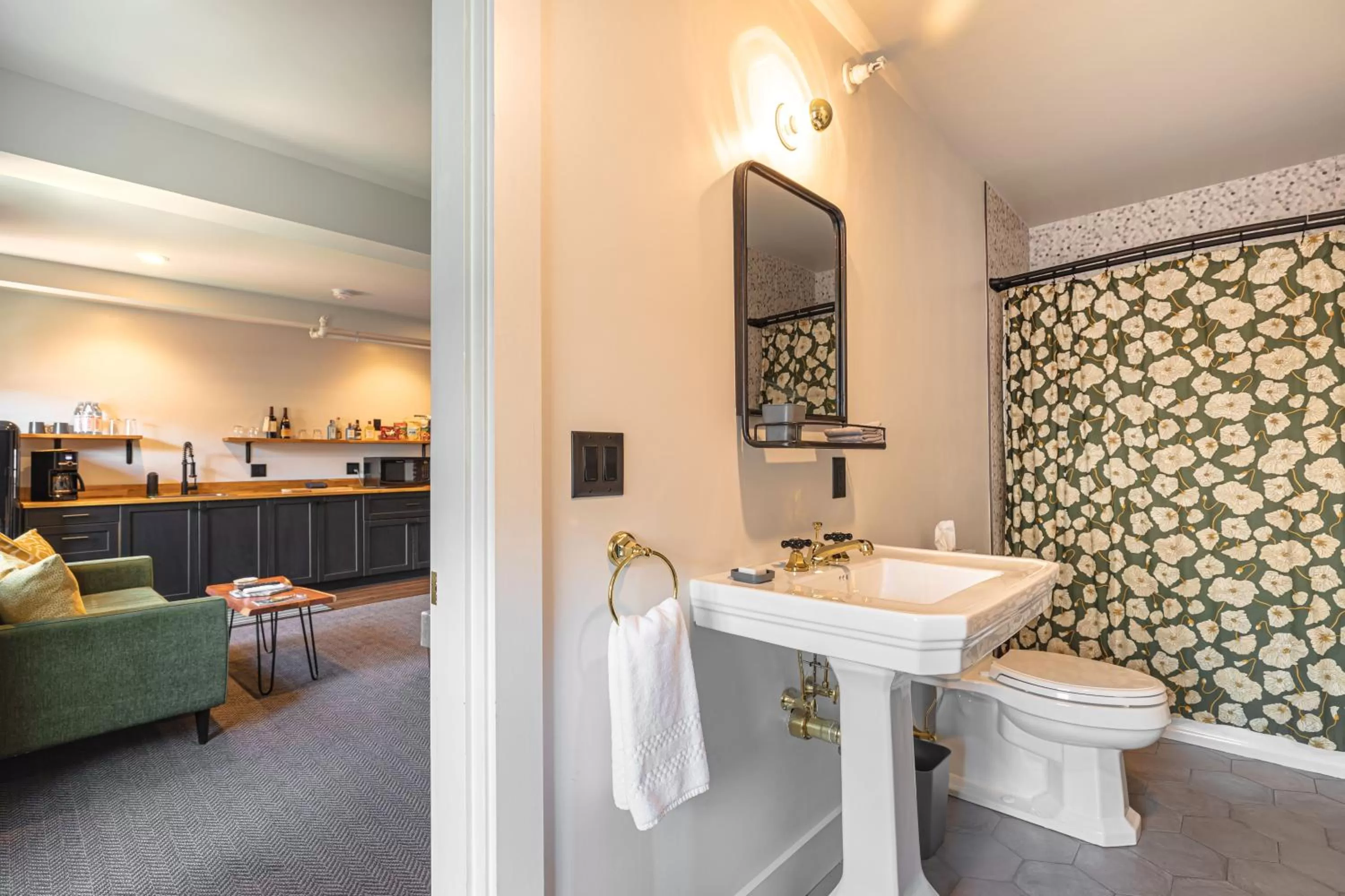 Bathroom in THE INN DOWNTOWN - Portsmouth, NH