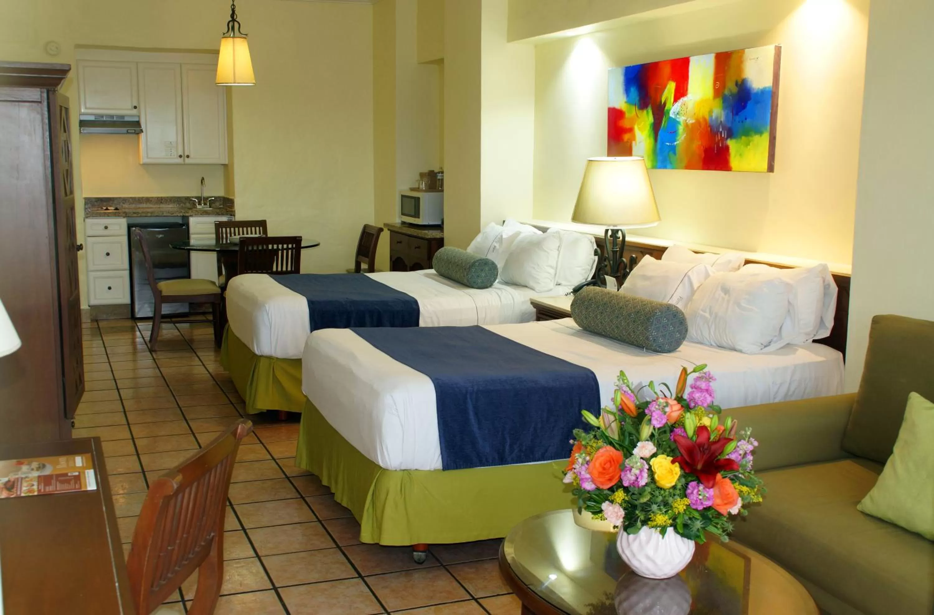 Bed in Royal Villas Resort