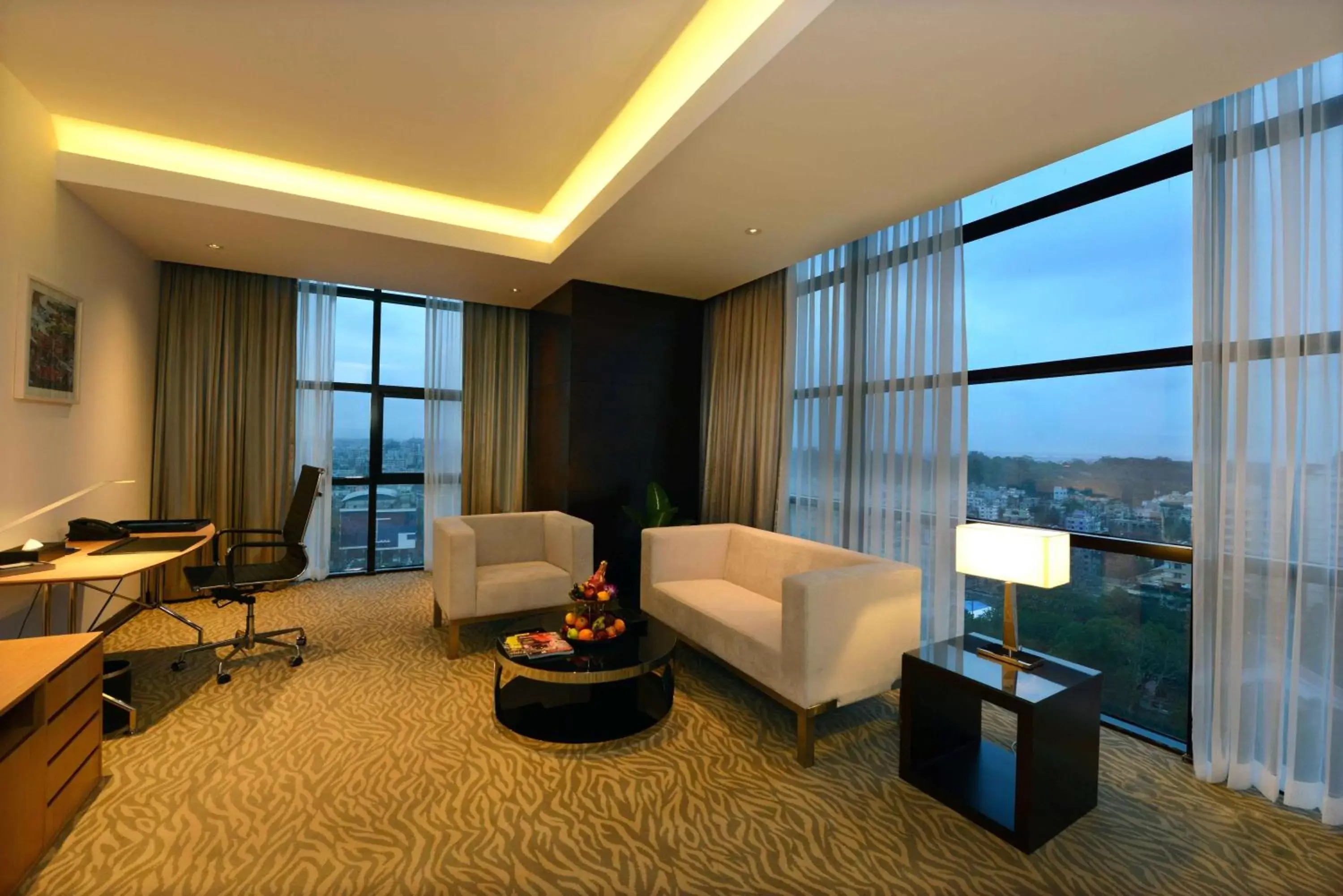 Seating area in Radisson Blu Chattogram Bay View Seating area in Radisson Blu Chattogram Bay View