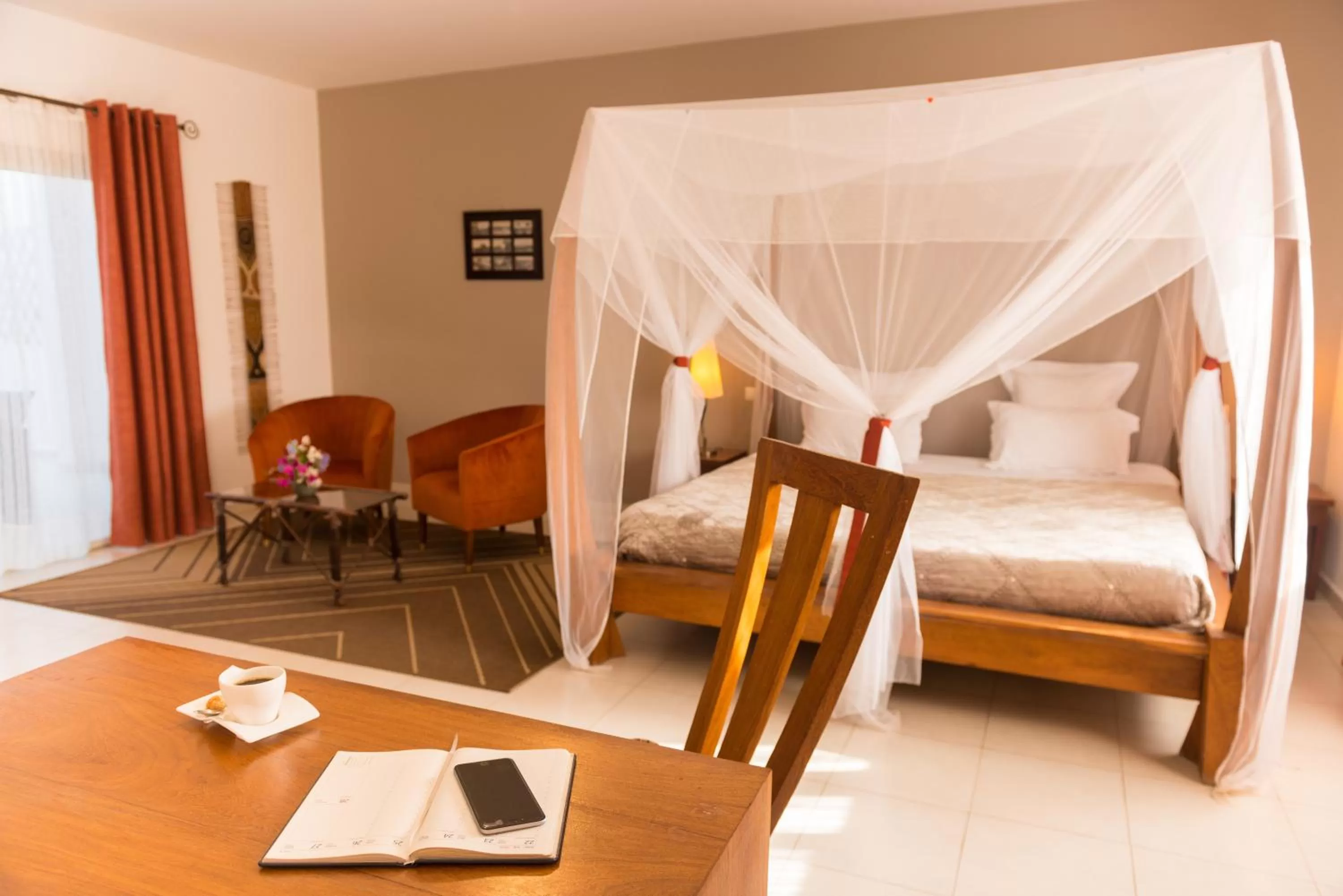 Bed in La Résidence