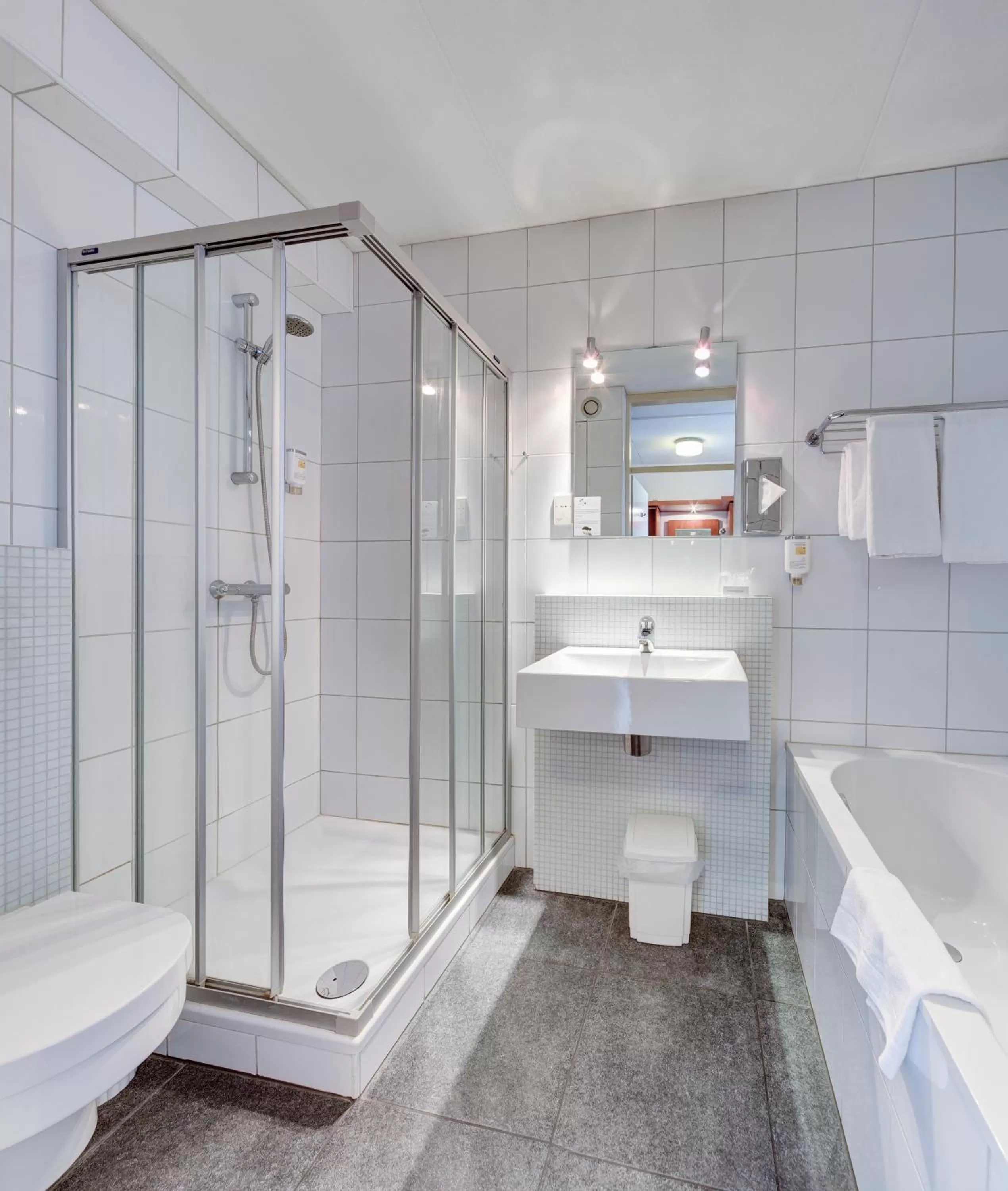 Shower in Fletcher Hotel-Restaurant Frerikshof