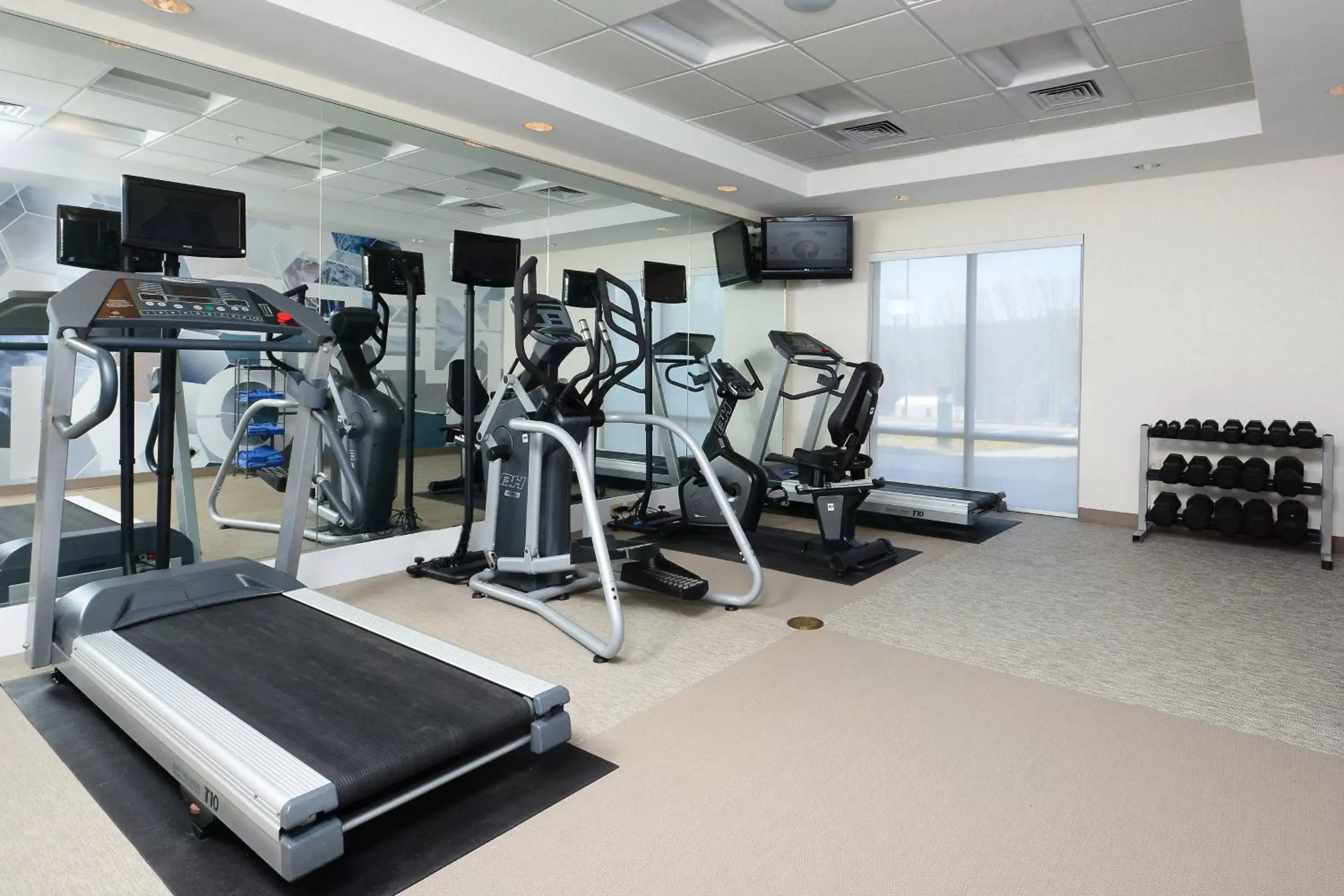 Fitness centre/facilities, Fitness Center/Facilities in SpringHill Suites by Marriott Lynchburg Airport/University Area
