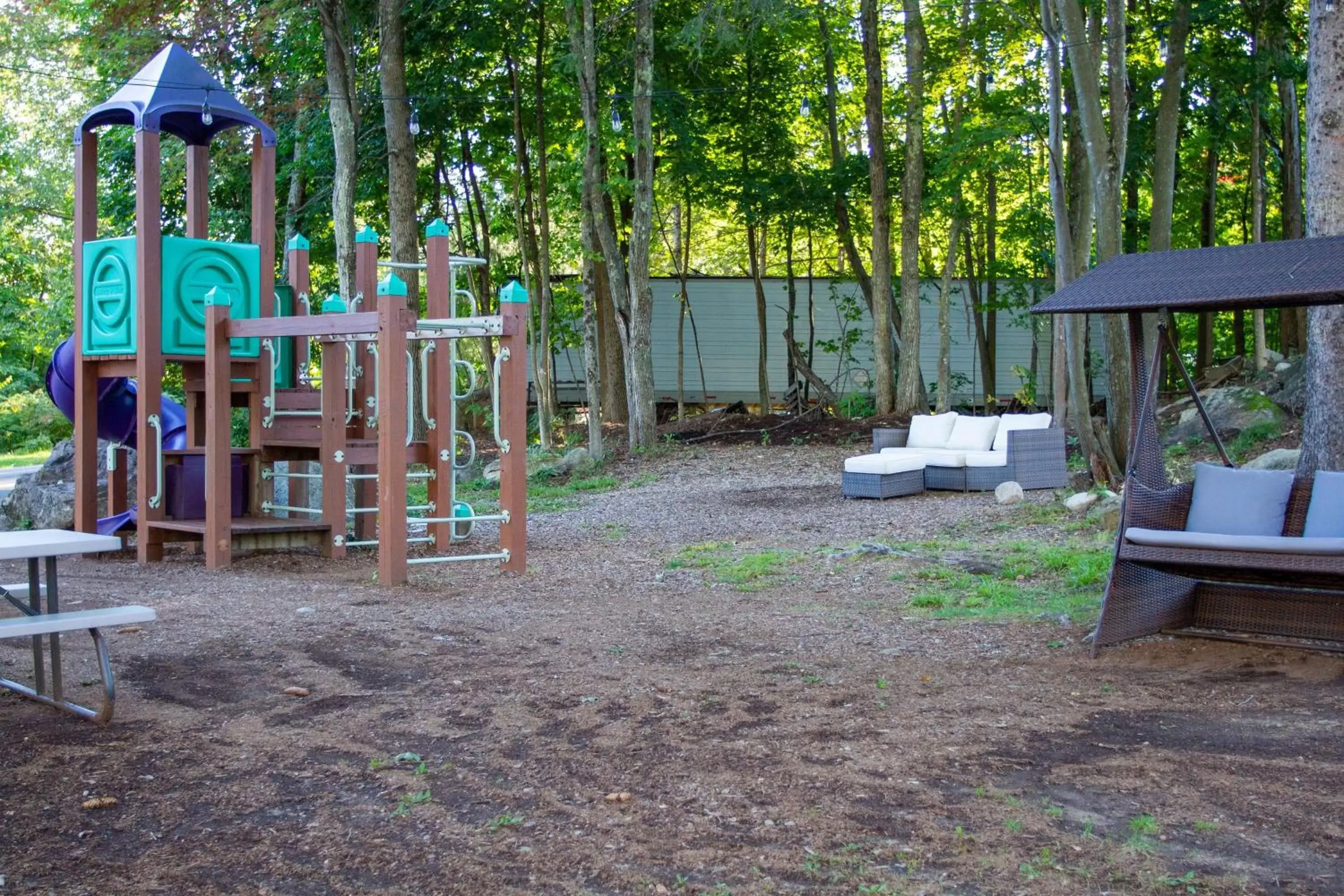 Property building, Children's Play Area in Woodwards White Mountain Resort BW Signature Collection