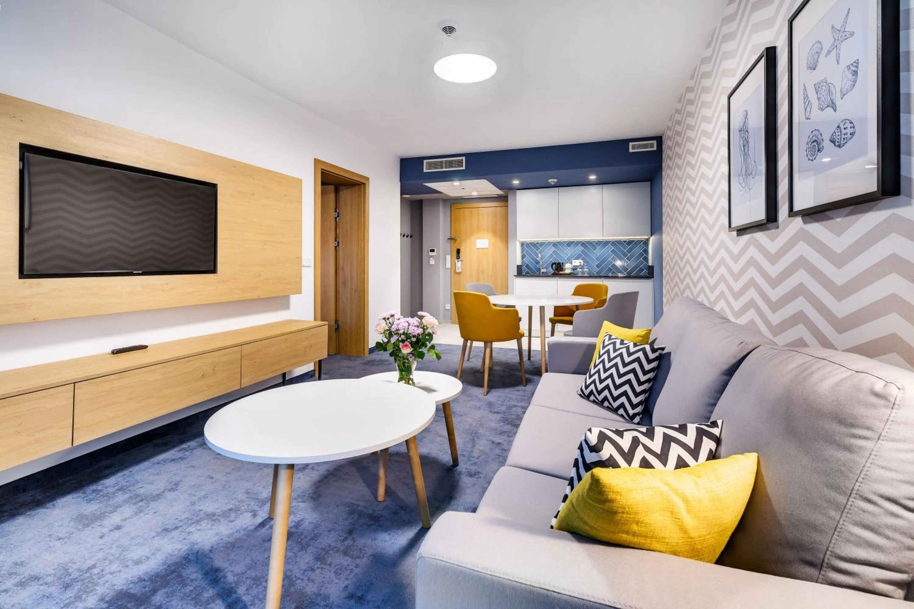 Kitchen or kitchenette in Best Western Hotel Jurata