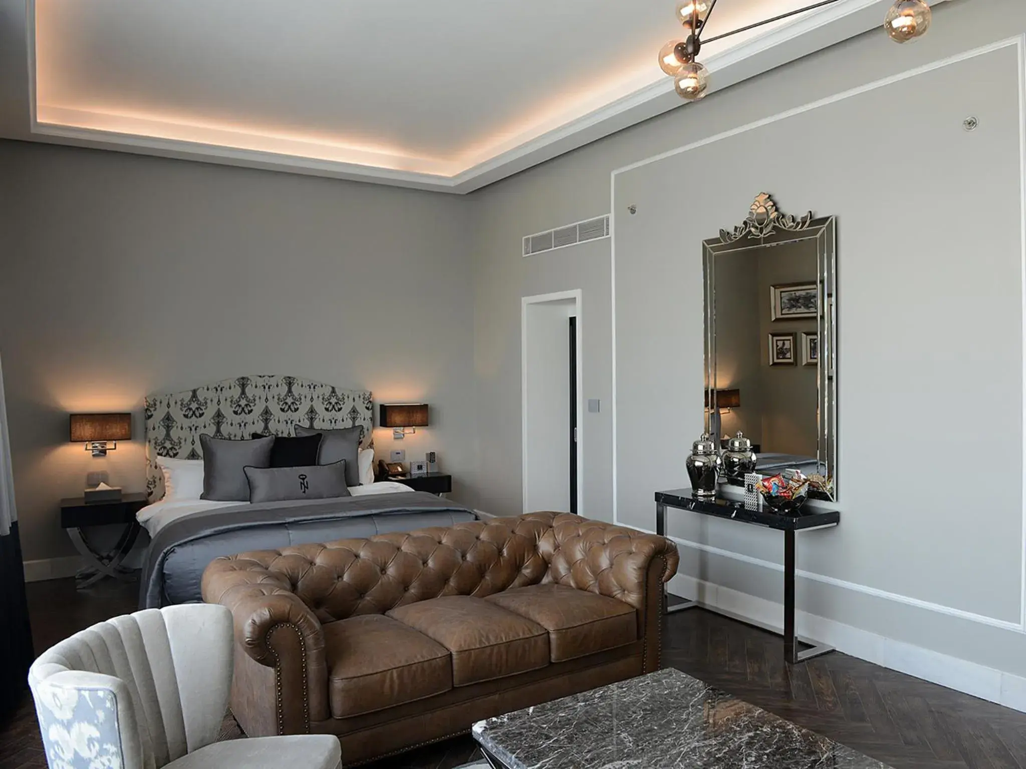 Bedroom, Seating Area in The Nishat Hotel