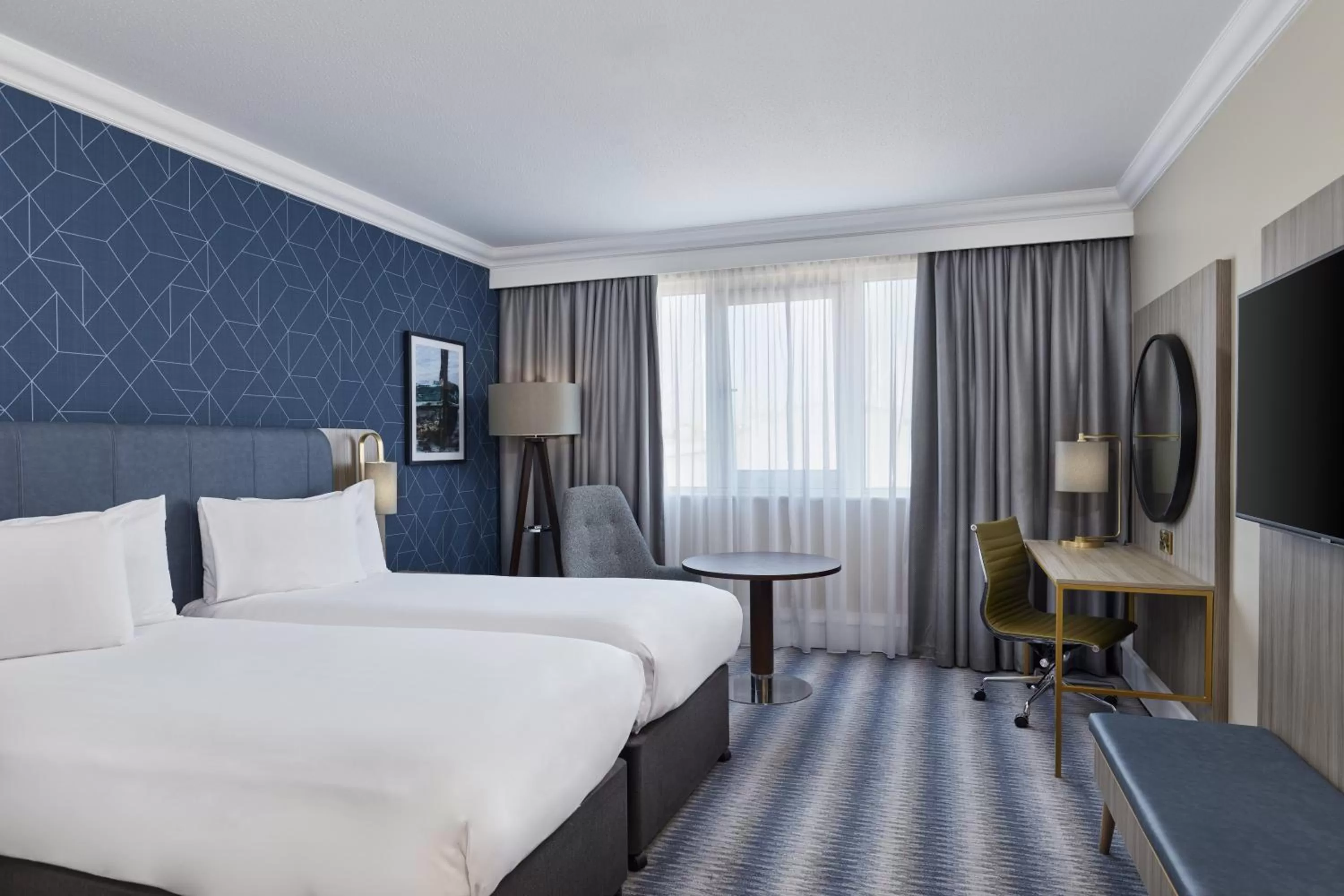 Bedroom, Bed in Leonardo Royal Southampton Grand Harbour