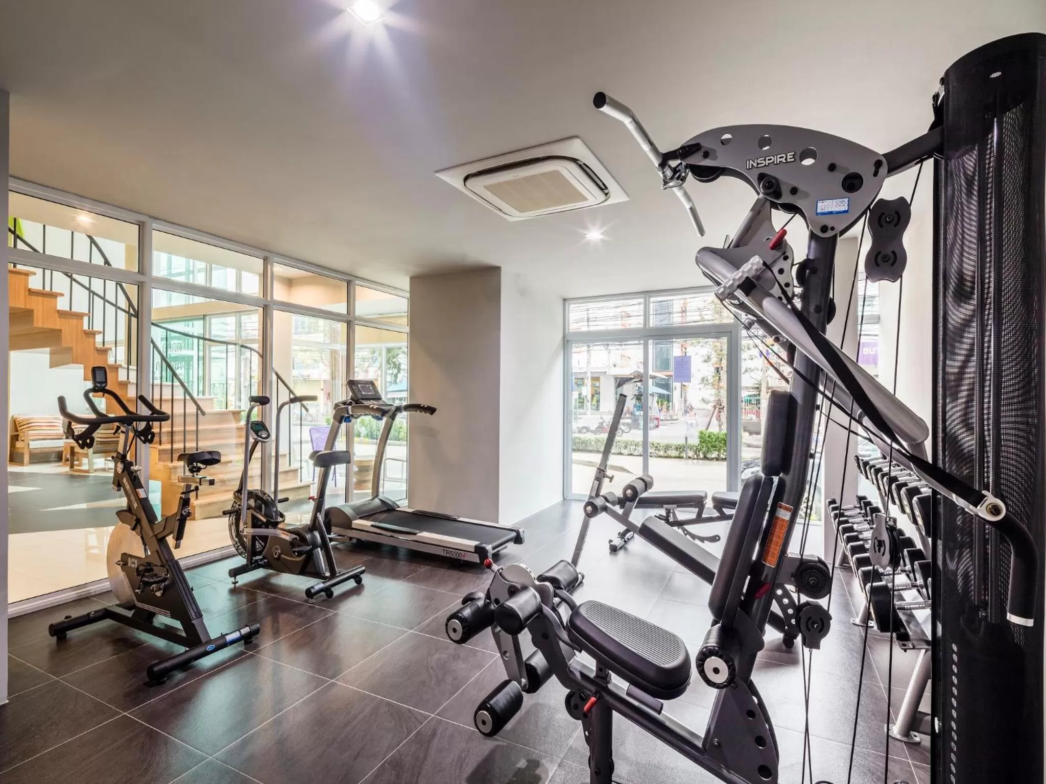 Fitness centre/facilities in Atelier Suites