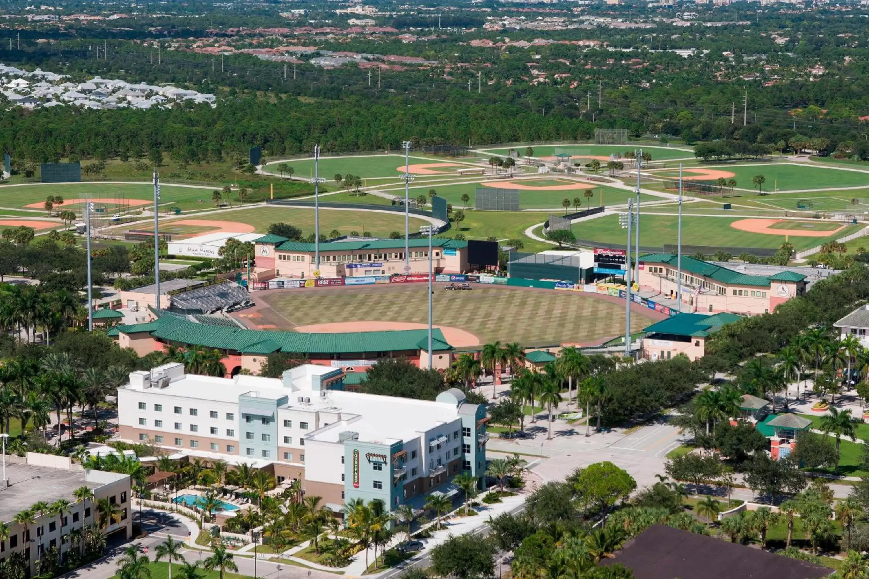 Property building, Bird's-eye View in Courtyard by Marriott Palm Beach Jupiter