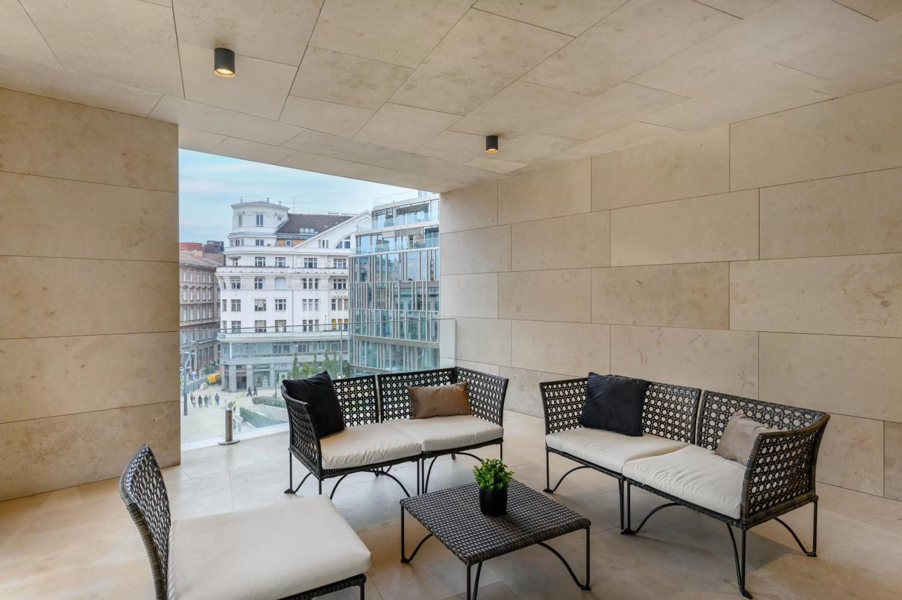 Balcony/Terrace in Emerald Downtown Luxury Suites by Continental Group