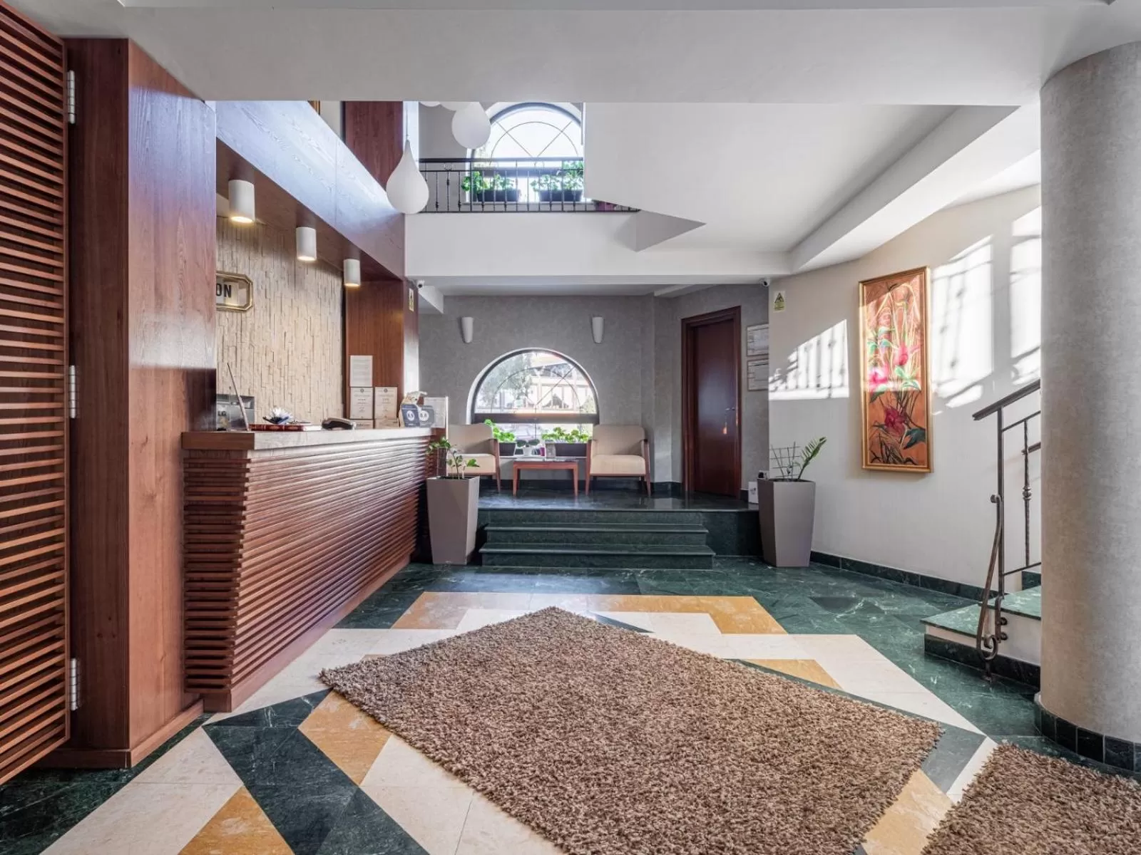 Lobby/Reception in Hotel Miruna - New Belvedere