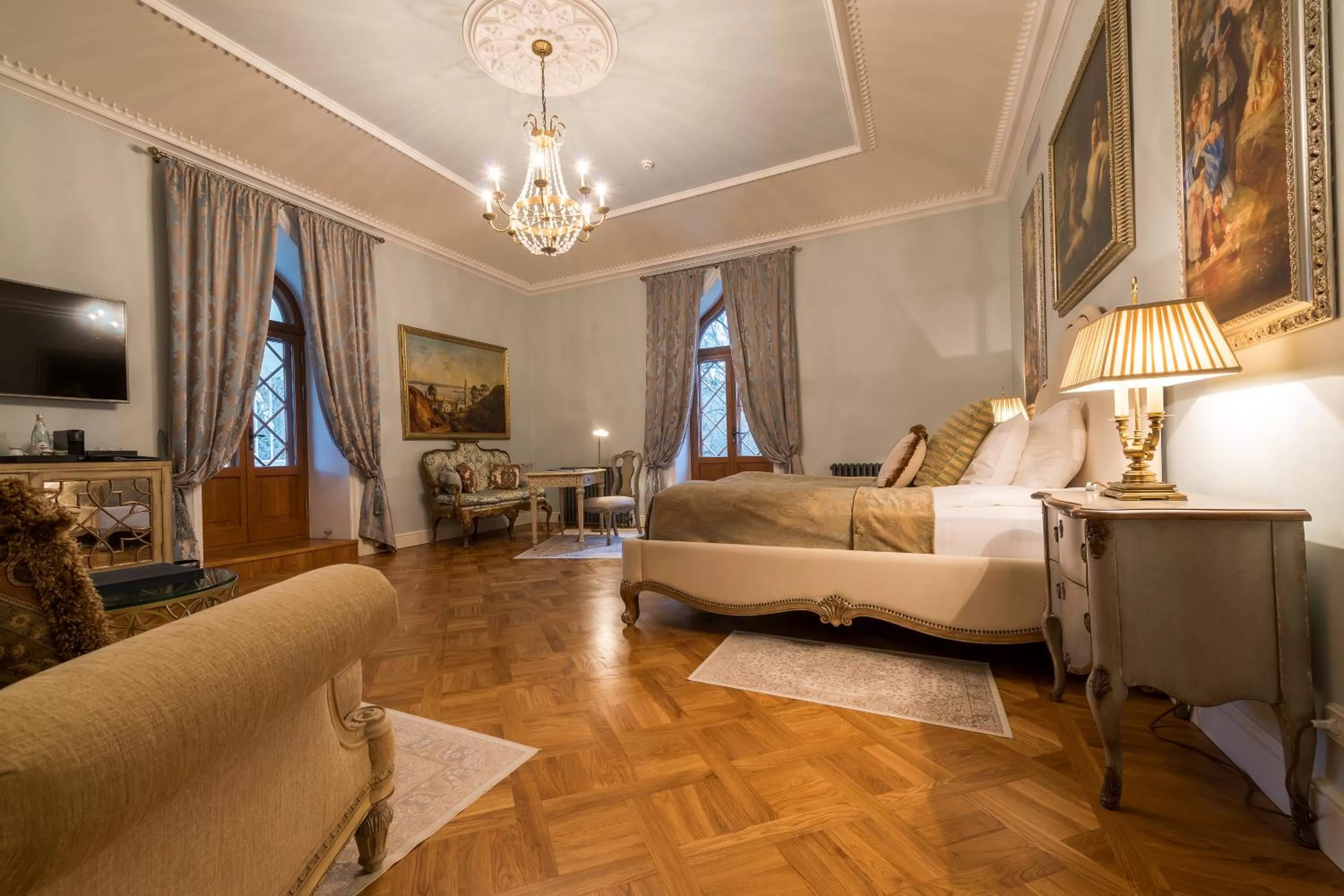 TV and multimedia, Bed in Schloss Fall, Keila-Joa