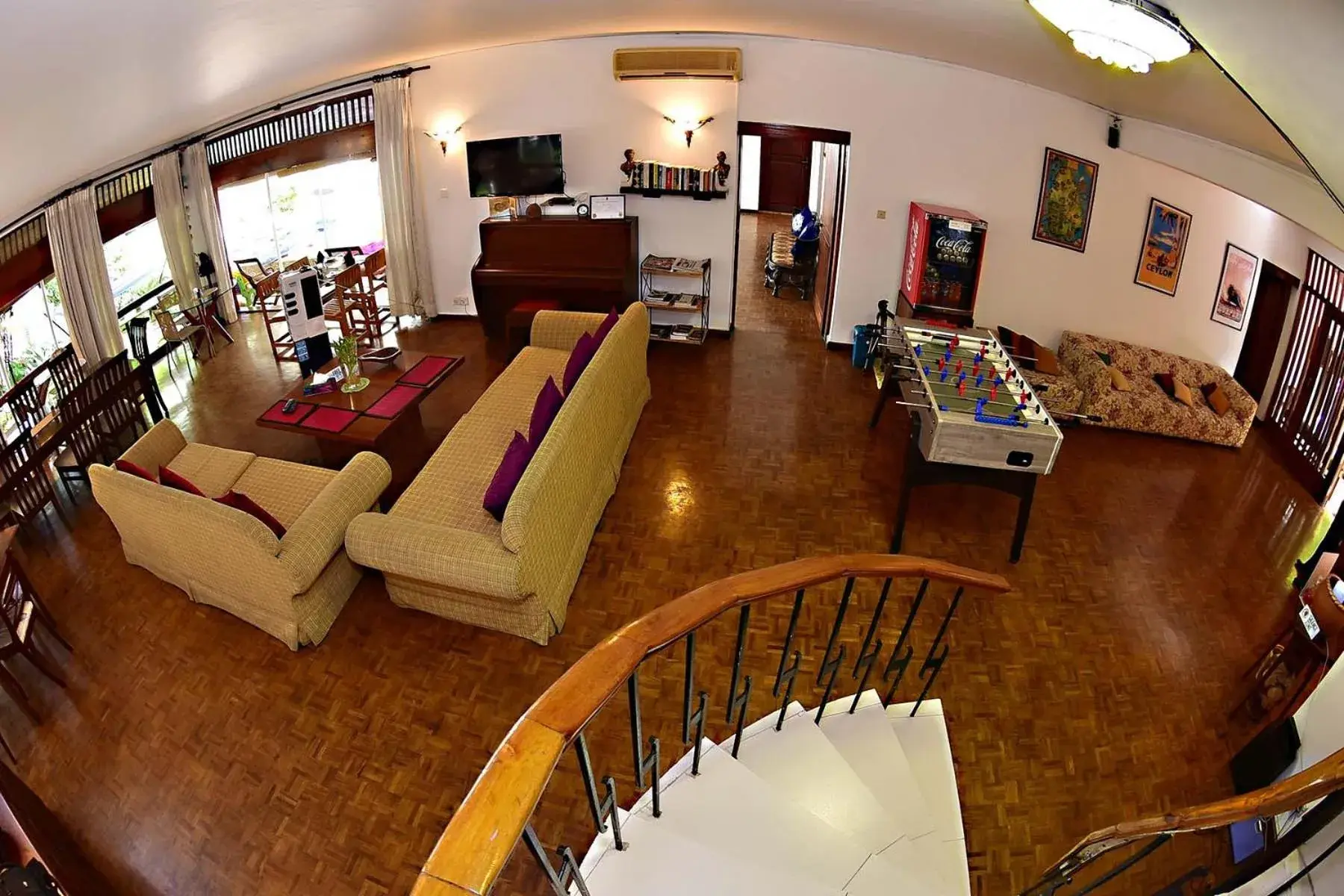 Communal lounge/ TV room in Colombo Villa at Cambridge Place