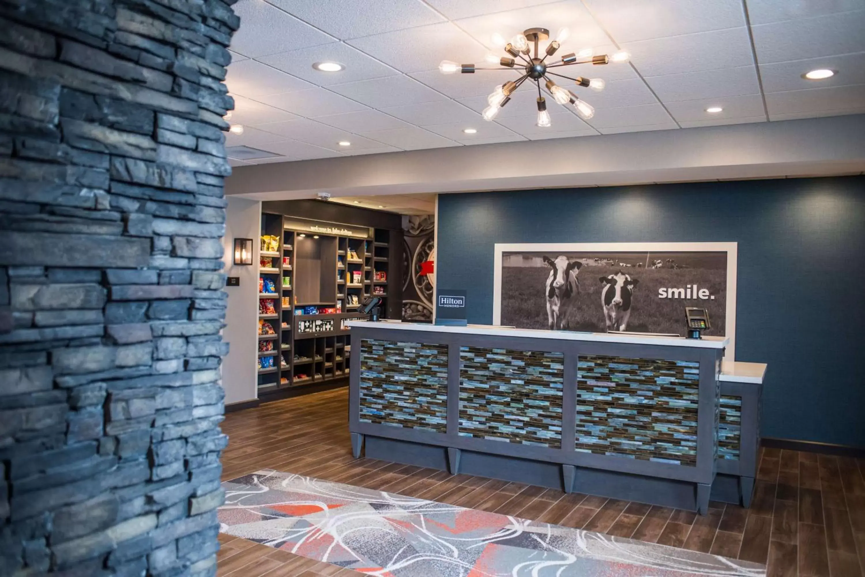 Lobby or reception in Hampton Inn and Suites at Wisconsin Dells Lake Delton