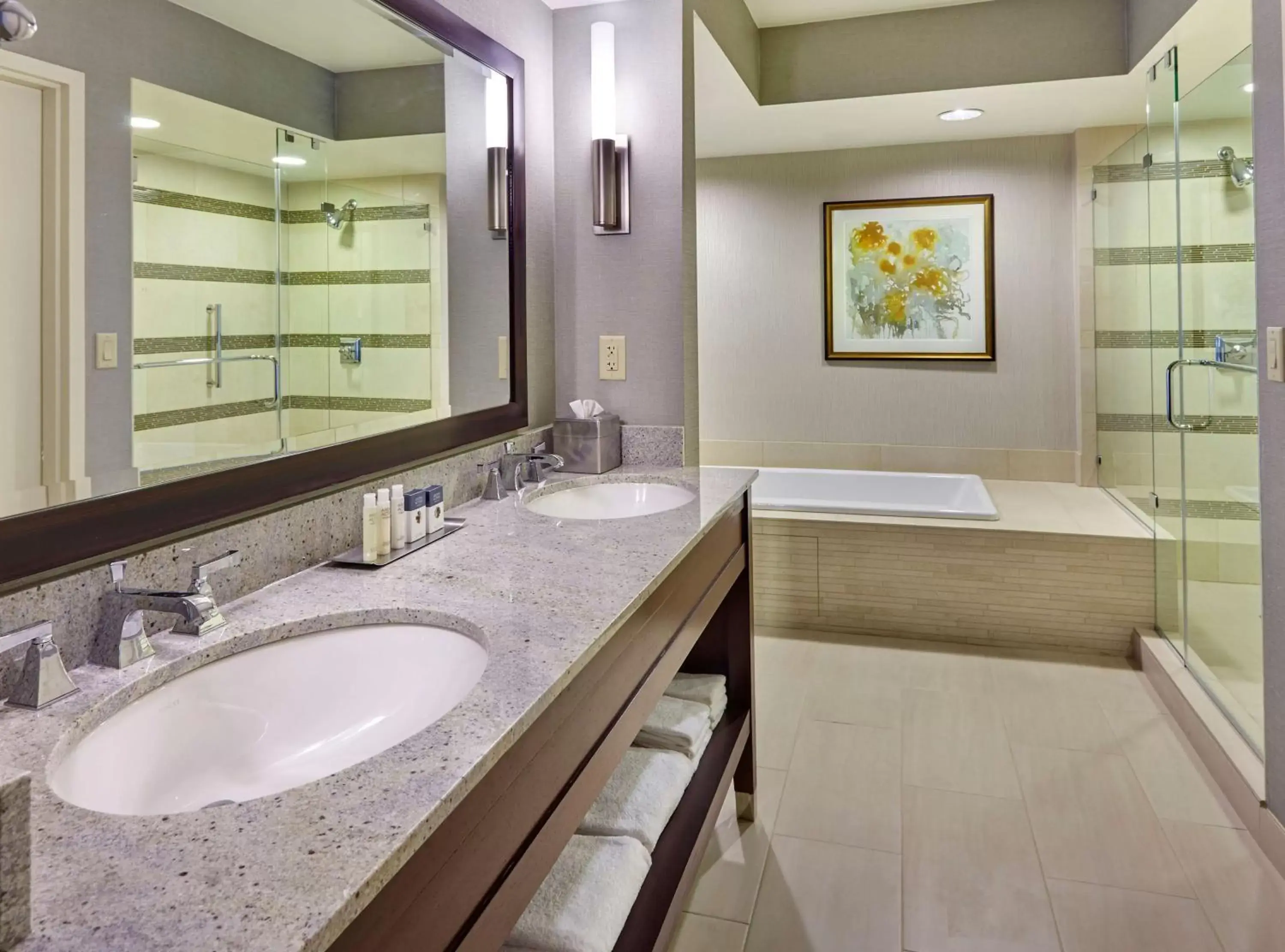 Bathroom in DoubleTree by Hilton Washington DC – Crystal City