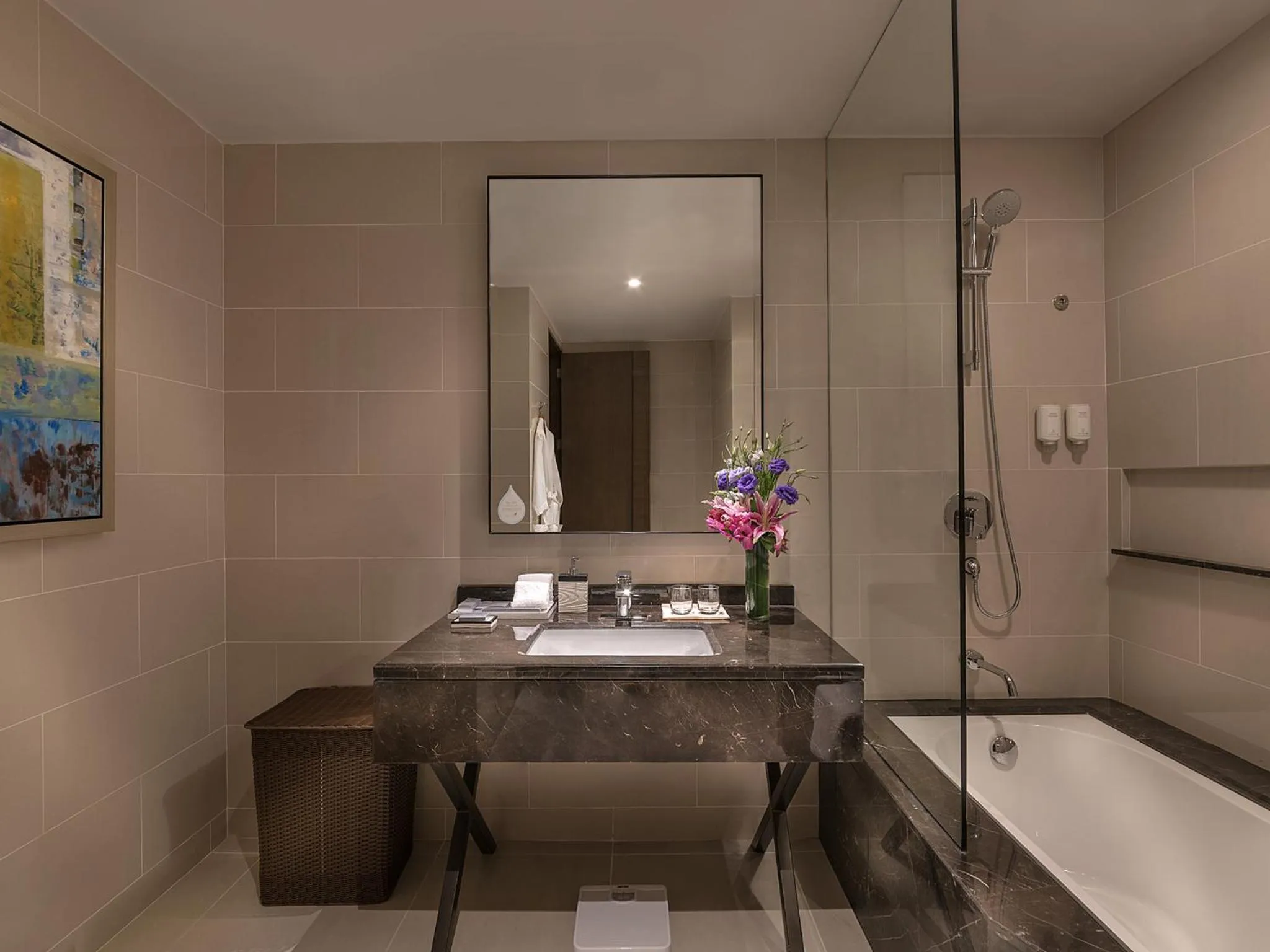 Shower in Somerset Alabang Manila