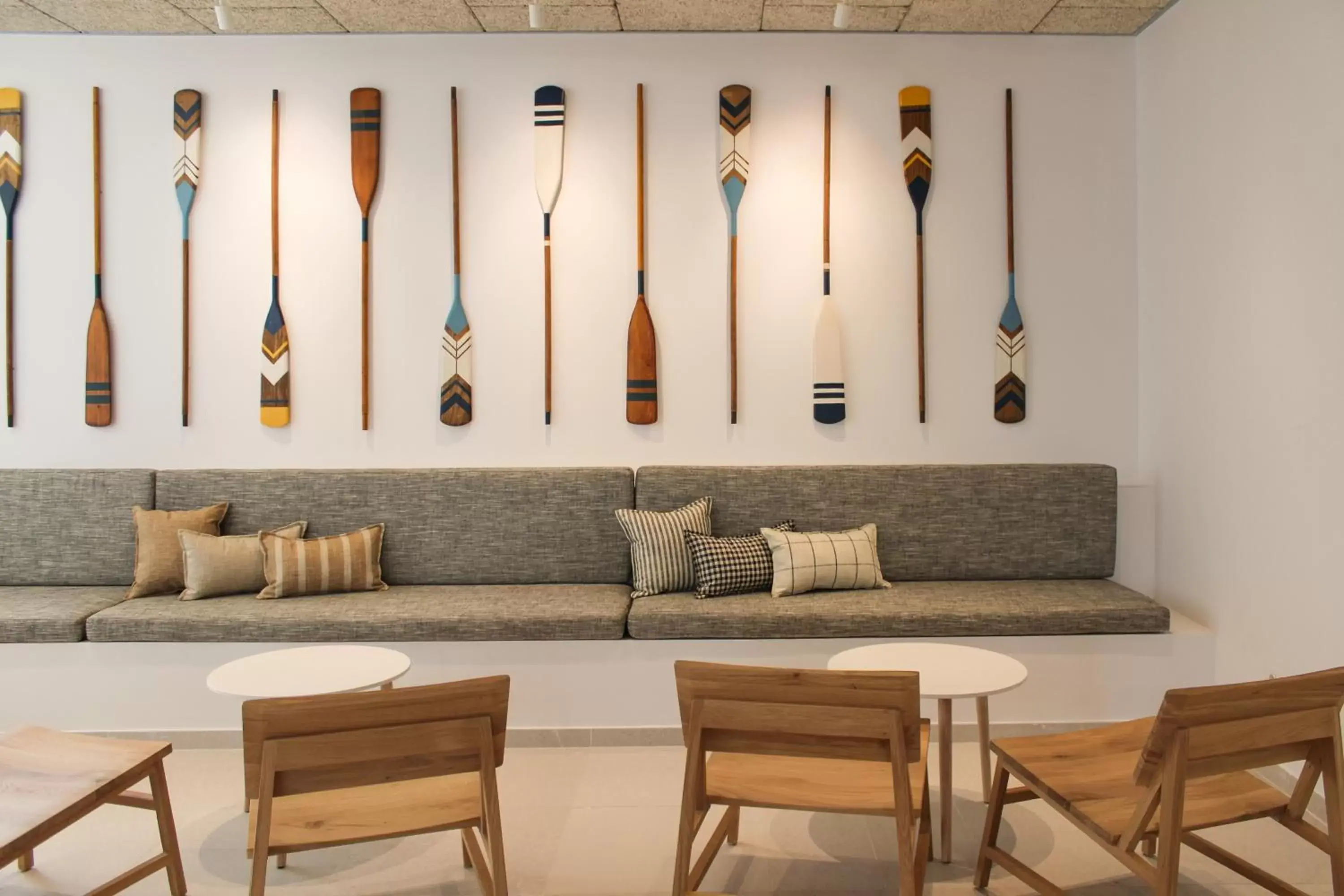 Lounge or bar in Blaumar Hotel Lounge or bar in Blaumar Hotel