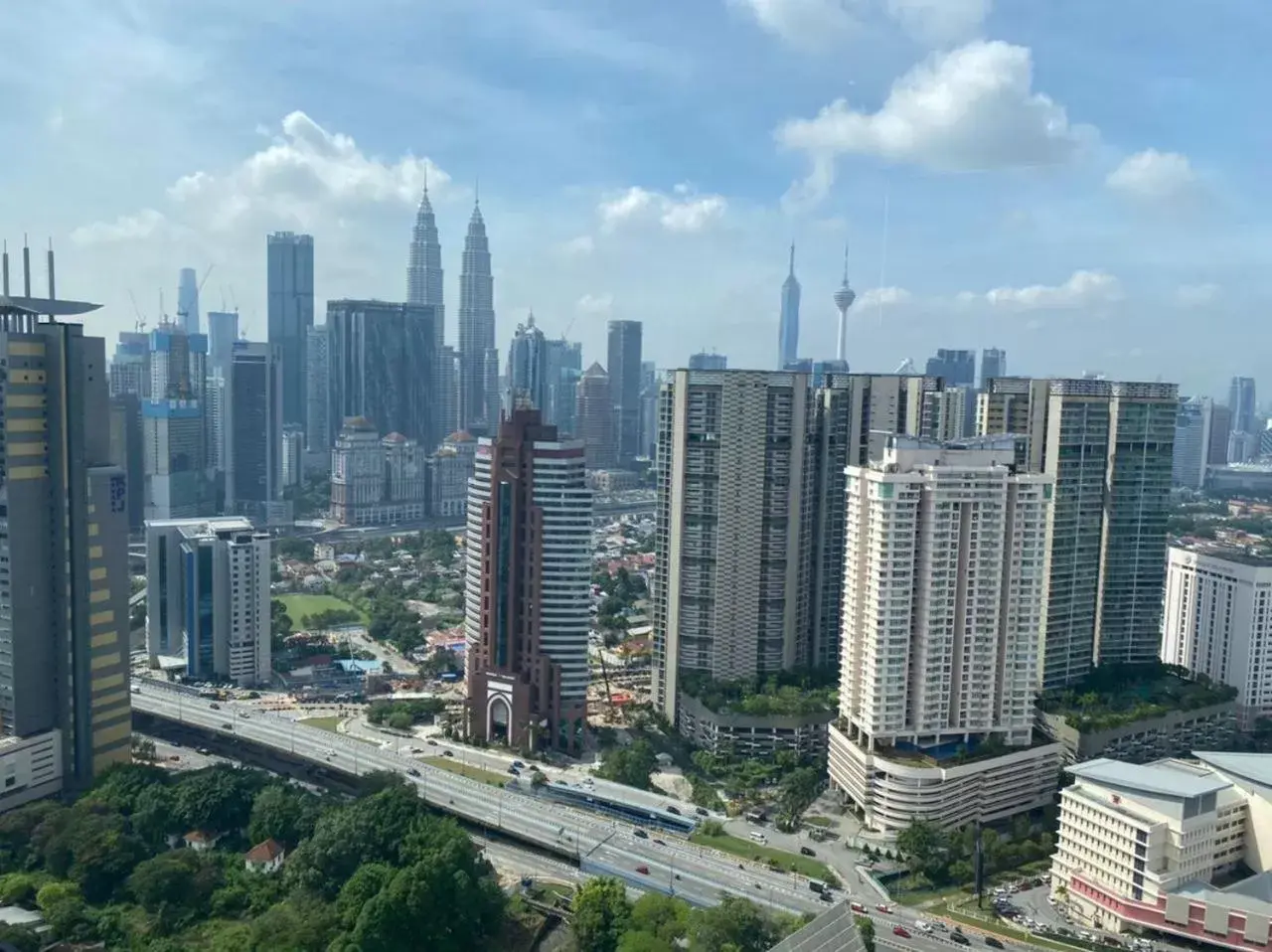Bird's eye view in Expressionz Suites KL by Perfect Host Bird's eye view in Expressionz Suites KL by Perfect Host