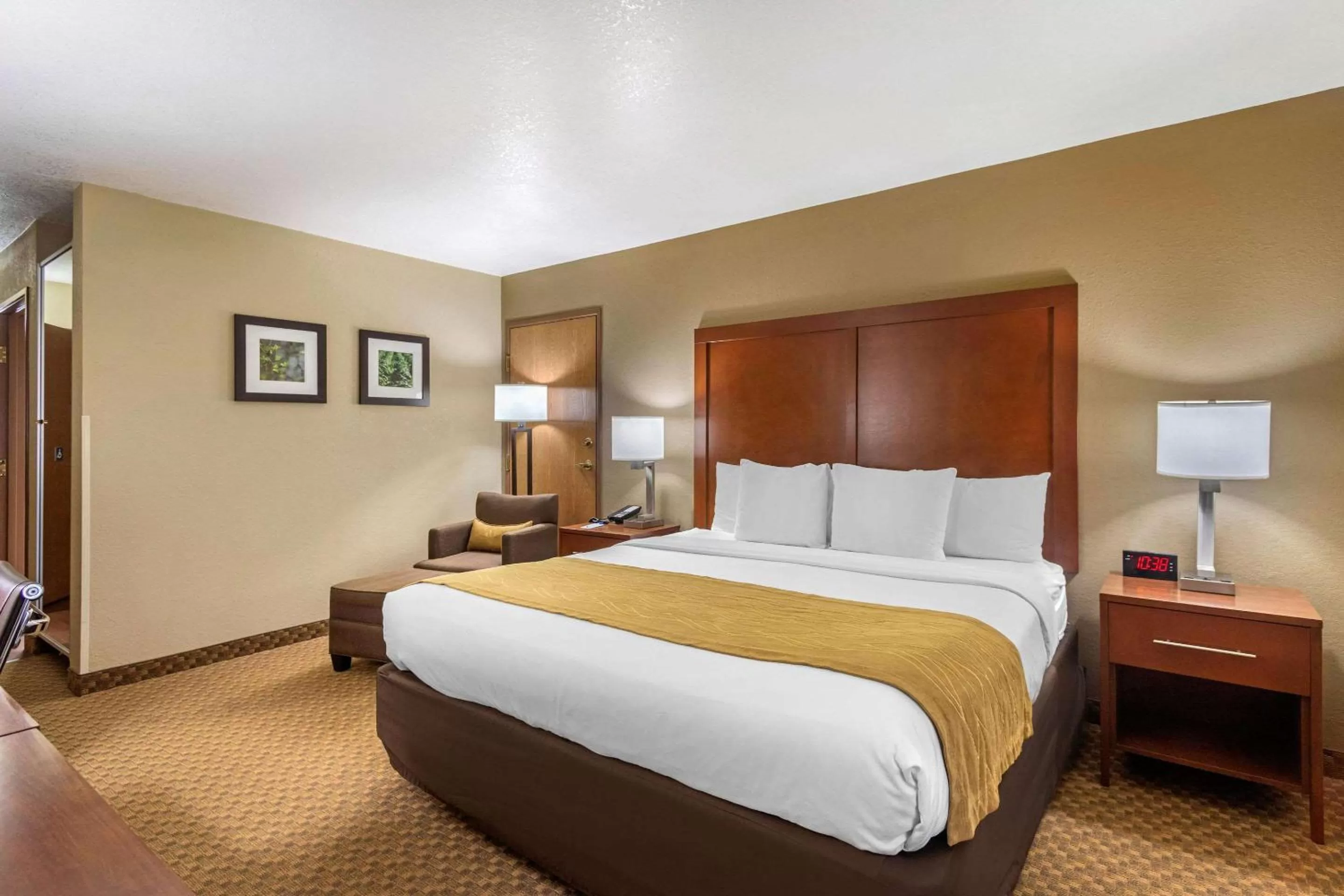 Photo of the whole room, Bed in Comfort Inn & Suites Springfield I-44