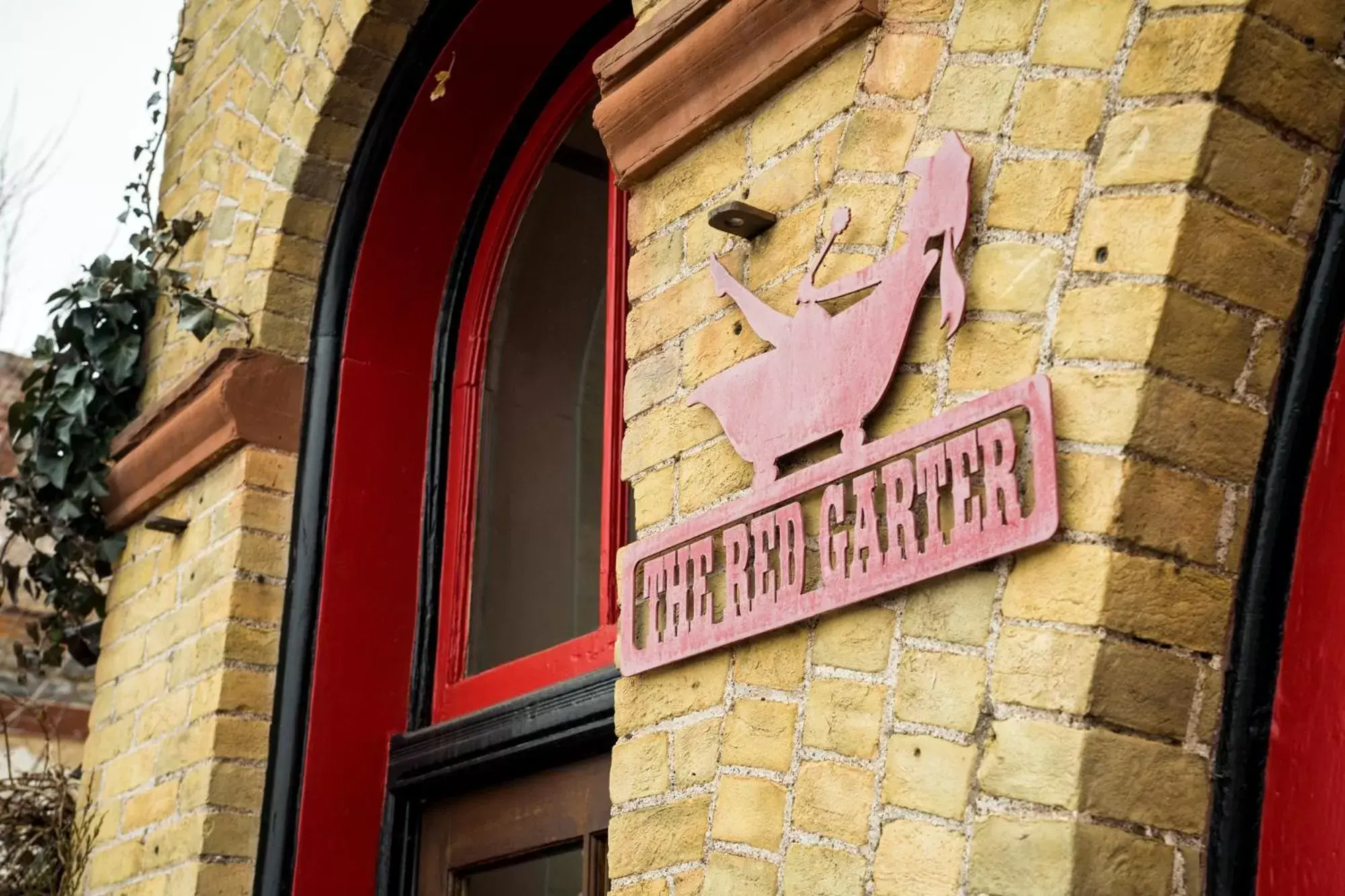 Property logo or sign in Red Garter Inn