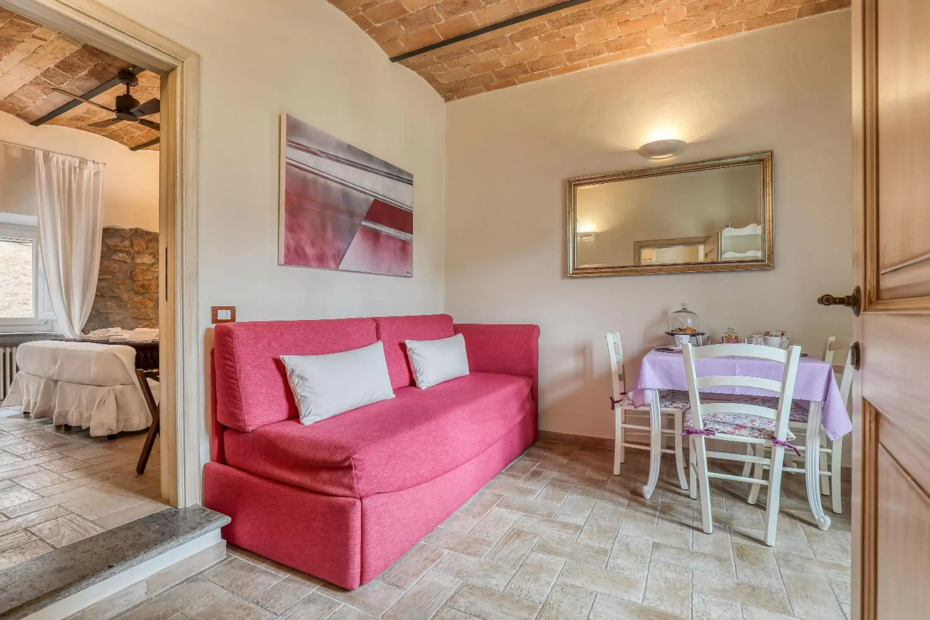 Living room, Seating Area in Viterbo Antica