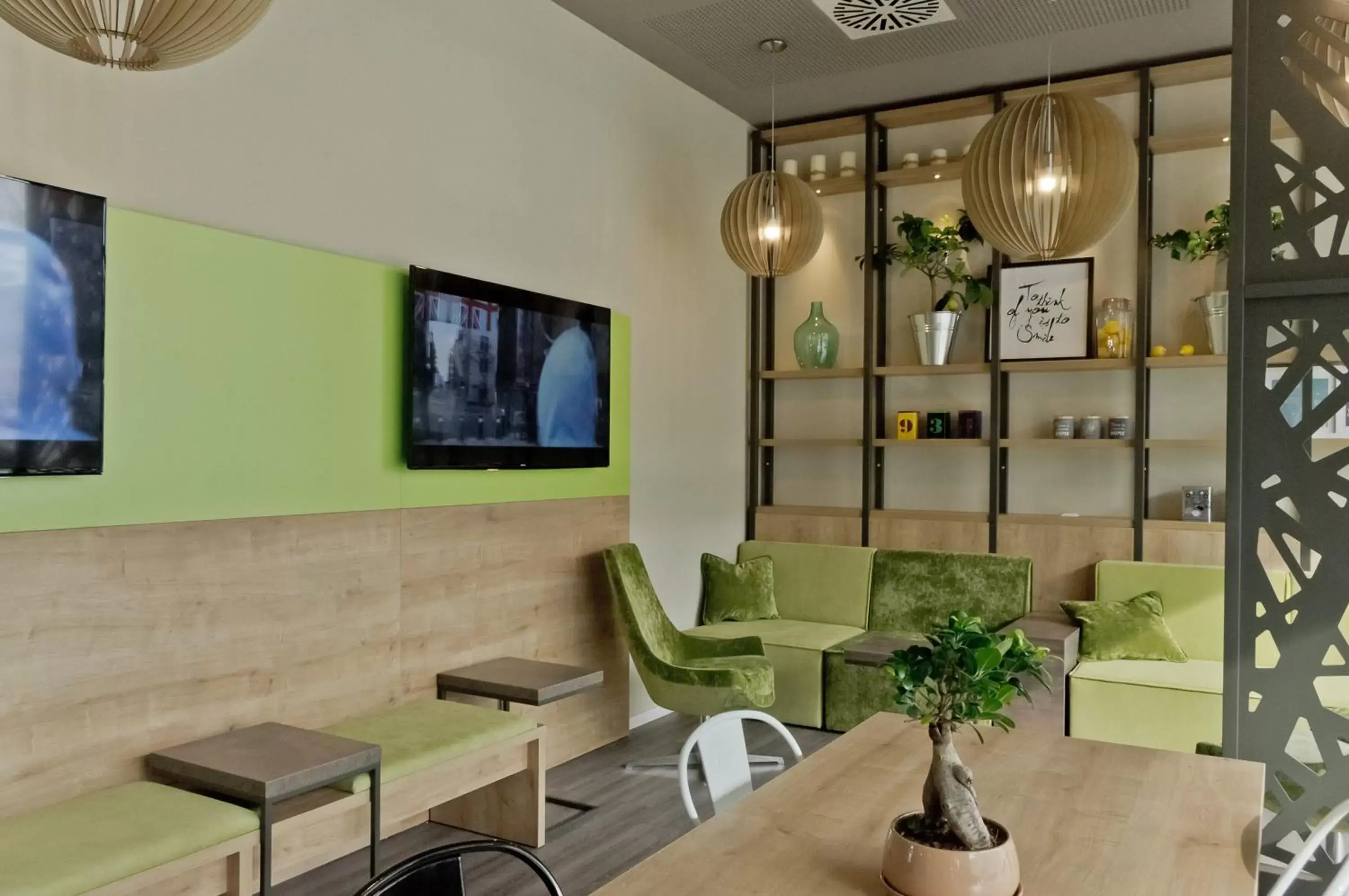 Lounge or bar in Super 8 by Wyndham Munich City West Lounge or bar in Super 8 by Wyndham Munich City West