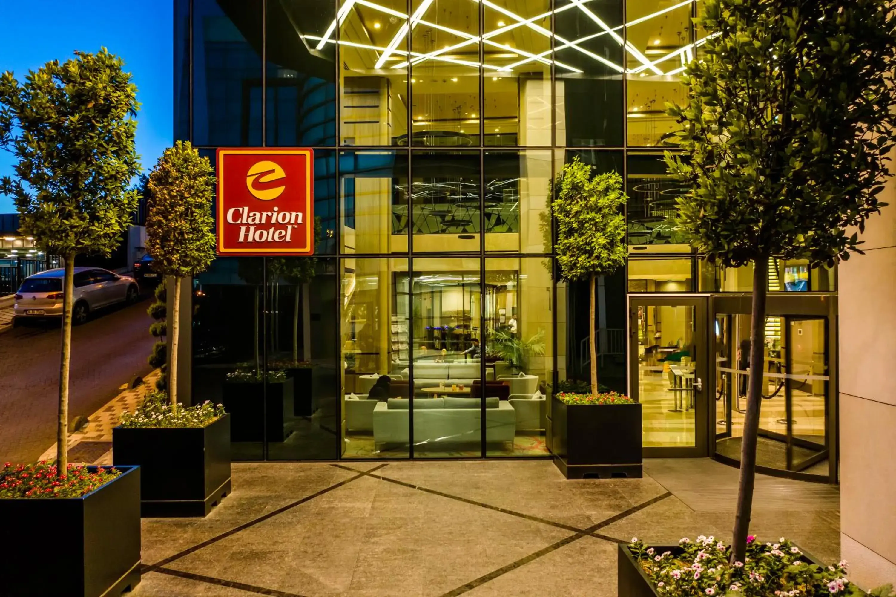 Facade/entrance in Clarion Hotel Golden Horn