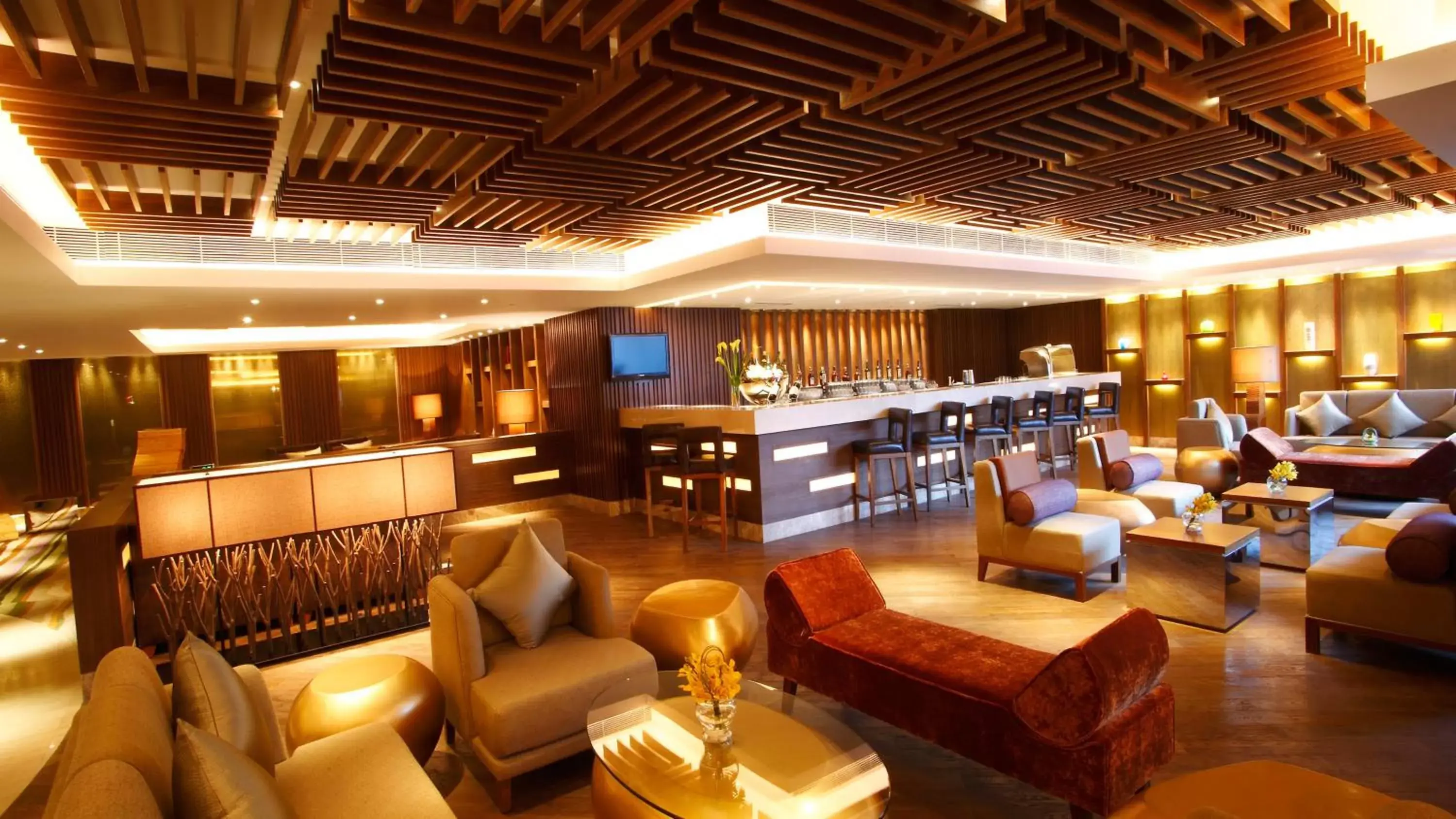 Lobby or reception in Crowne Plaza Guangzhou City Centre, an IHG Hotel