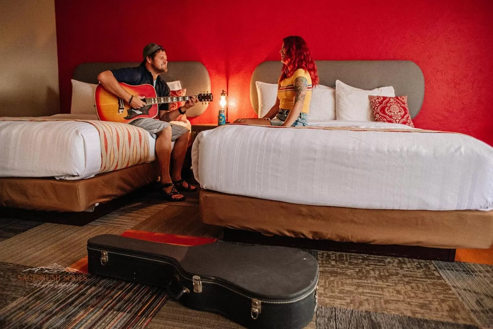 Bed in American Classic Inn