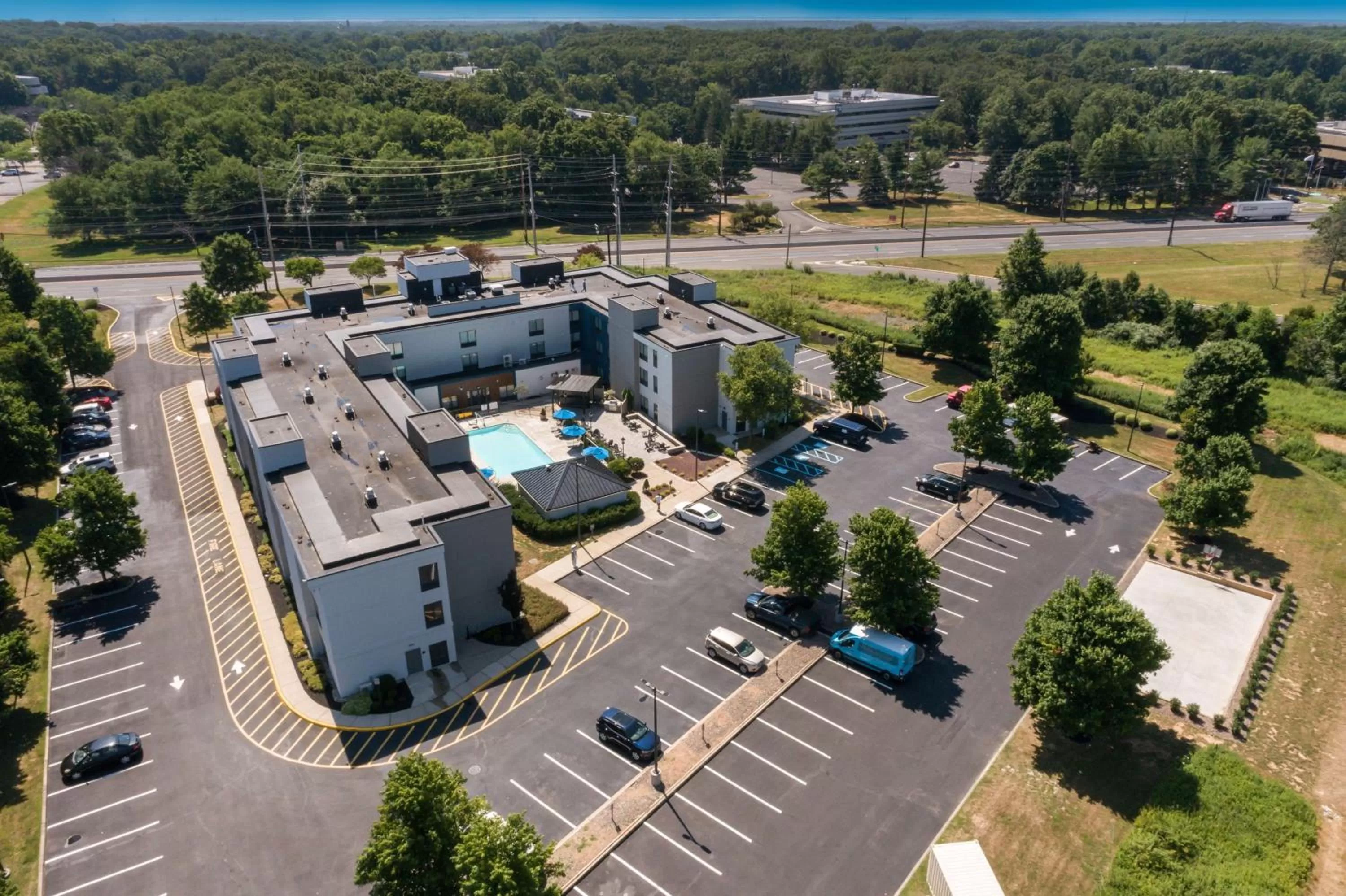 Property building in Hampton Inn Princeton
