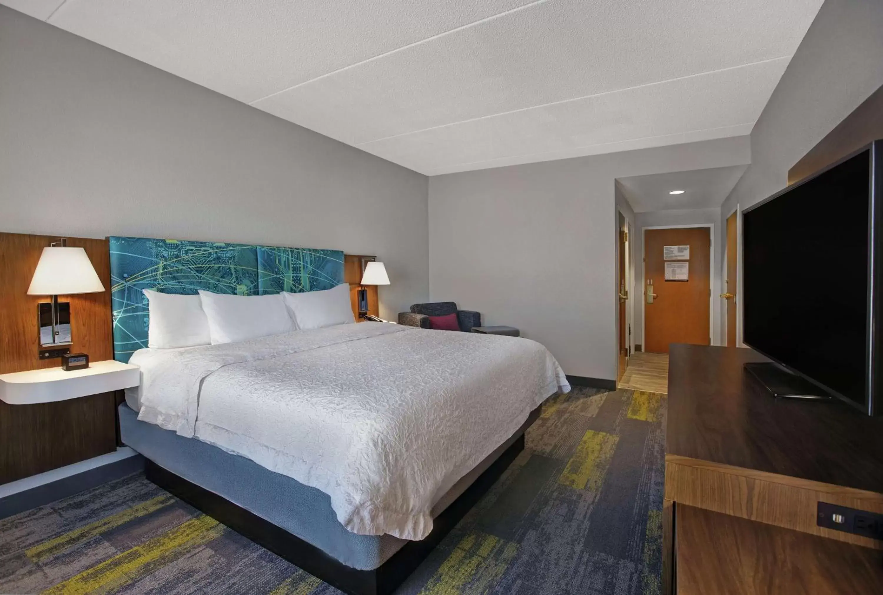 Bedroom, Bed in Hampton Inn & Suites Augusta West Bedroom, Bed in Hampton Inn & Suites Augusta West