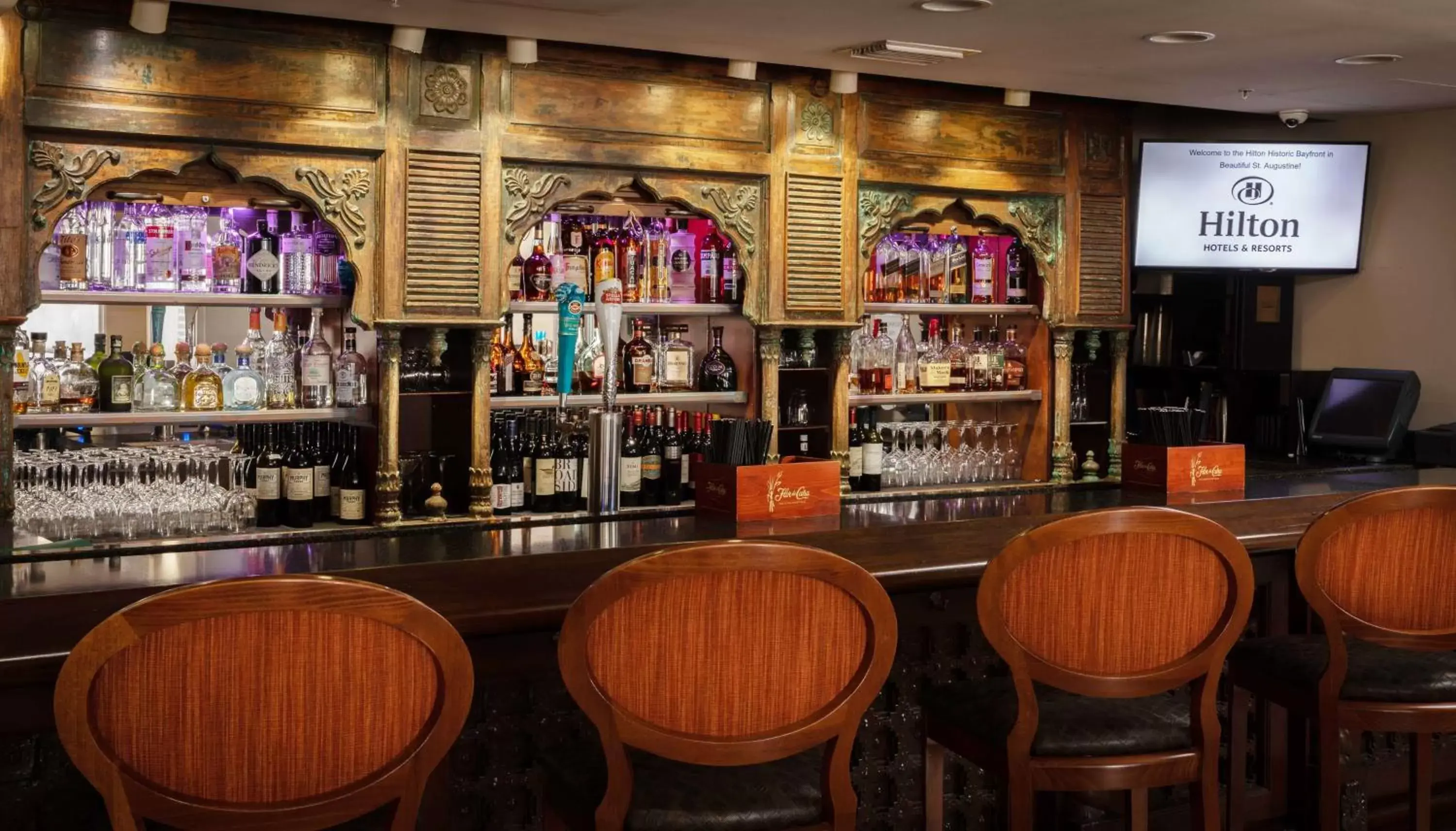 Lounge or bar, Lounge/Bar in Hilton Saint Augustine Historic Bayfront