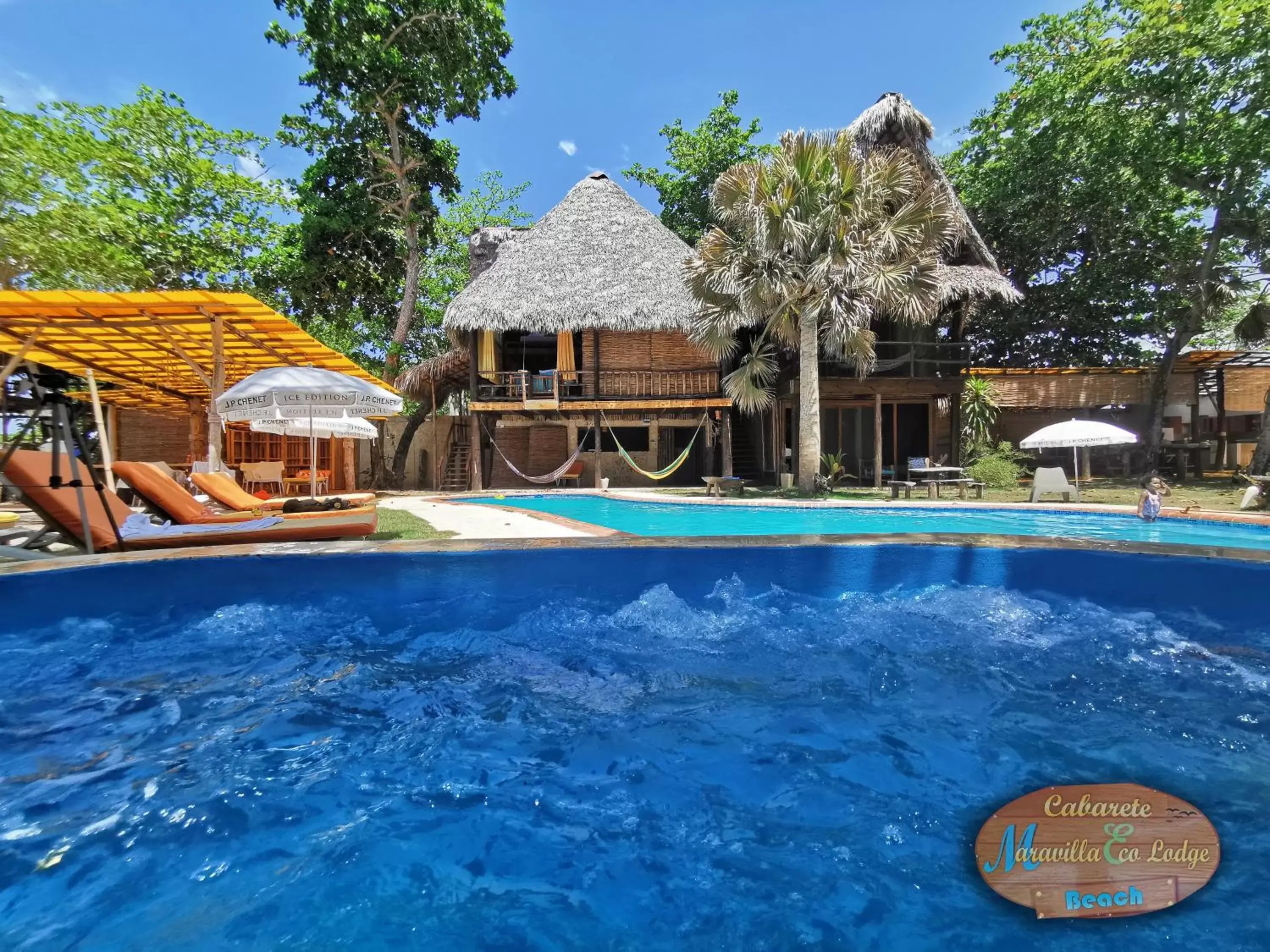 Swimming Pool in Cabarete Maravilla Eco Lodge Boutique Beach Surf & Kite