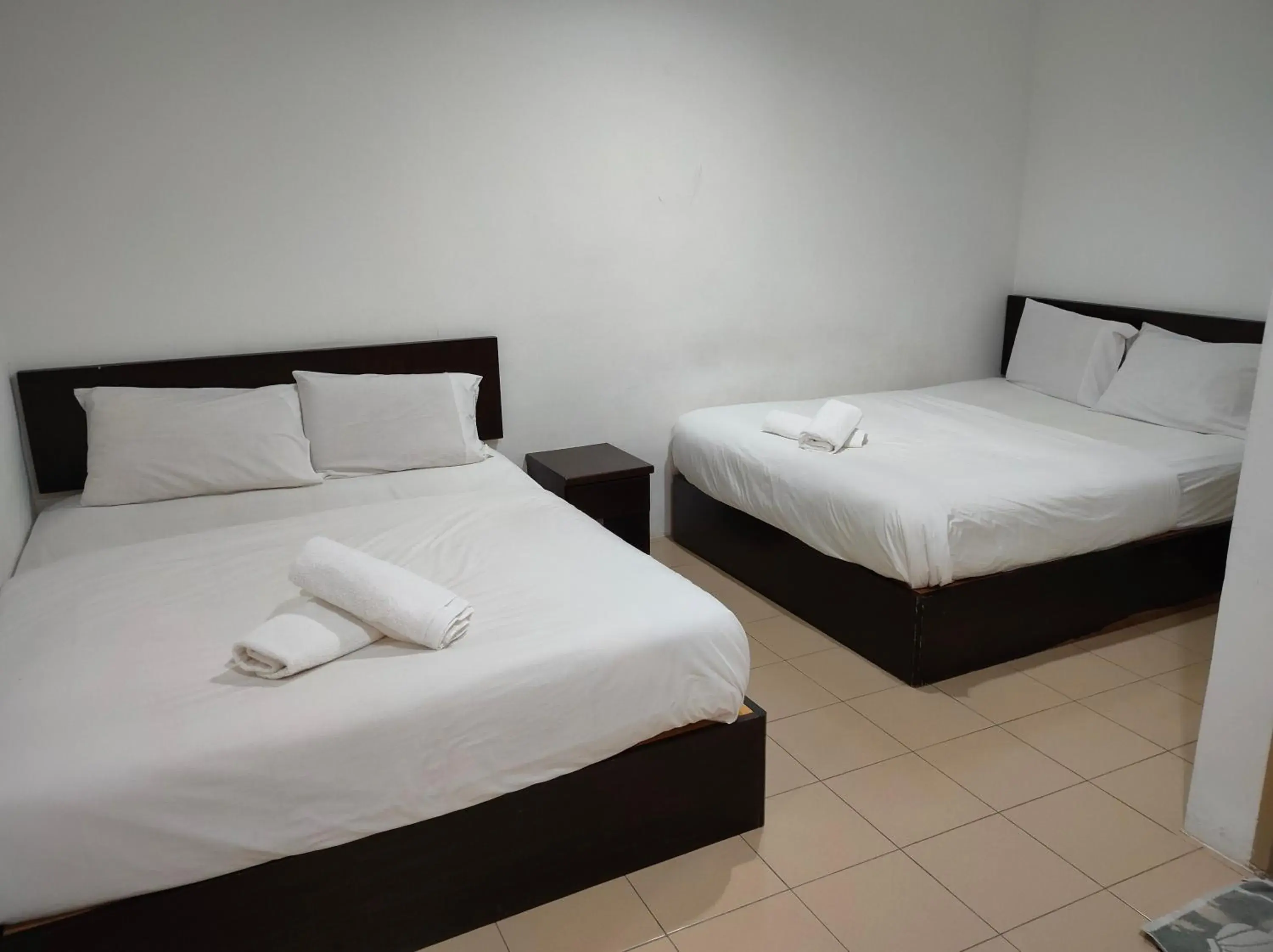 Bed in Hotel Star Inn