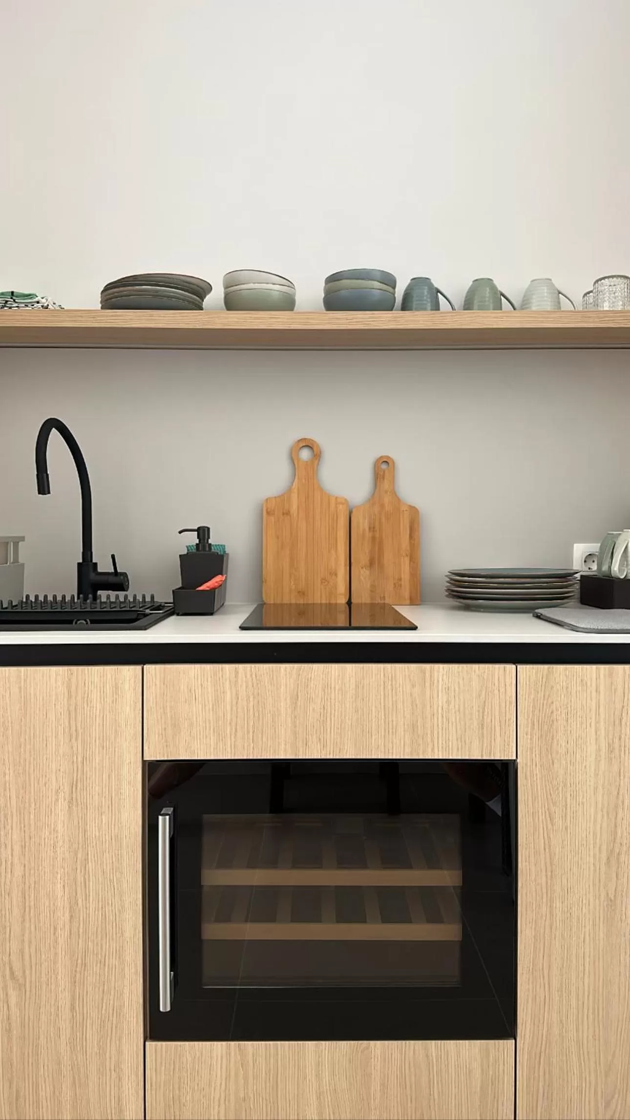 Kitchen or kitchenette in Hotel Split