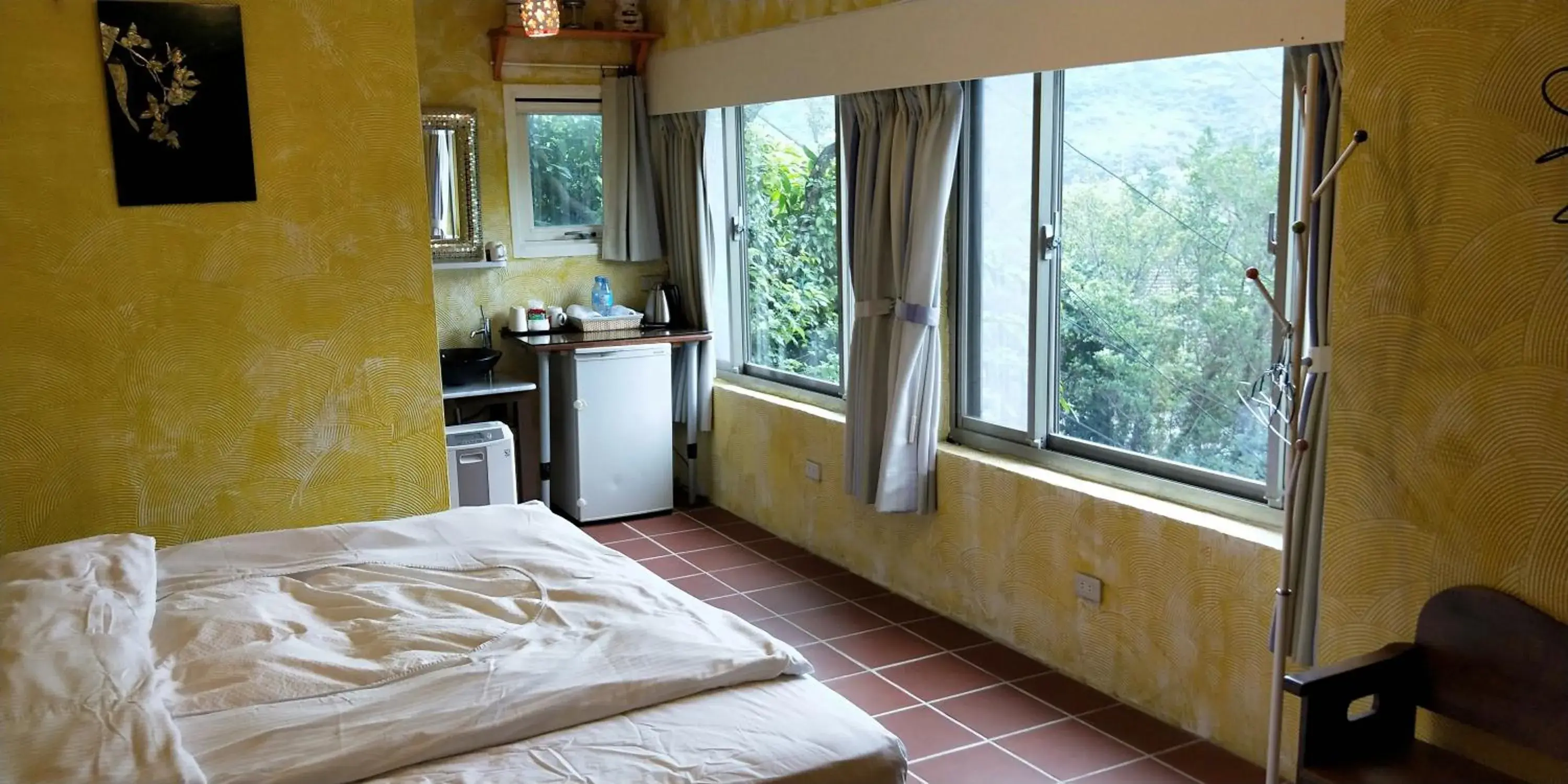 Mountain view, Bed in Levite Villa