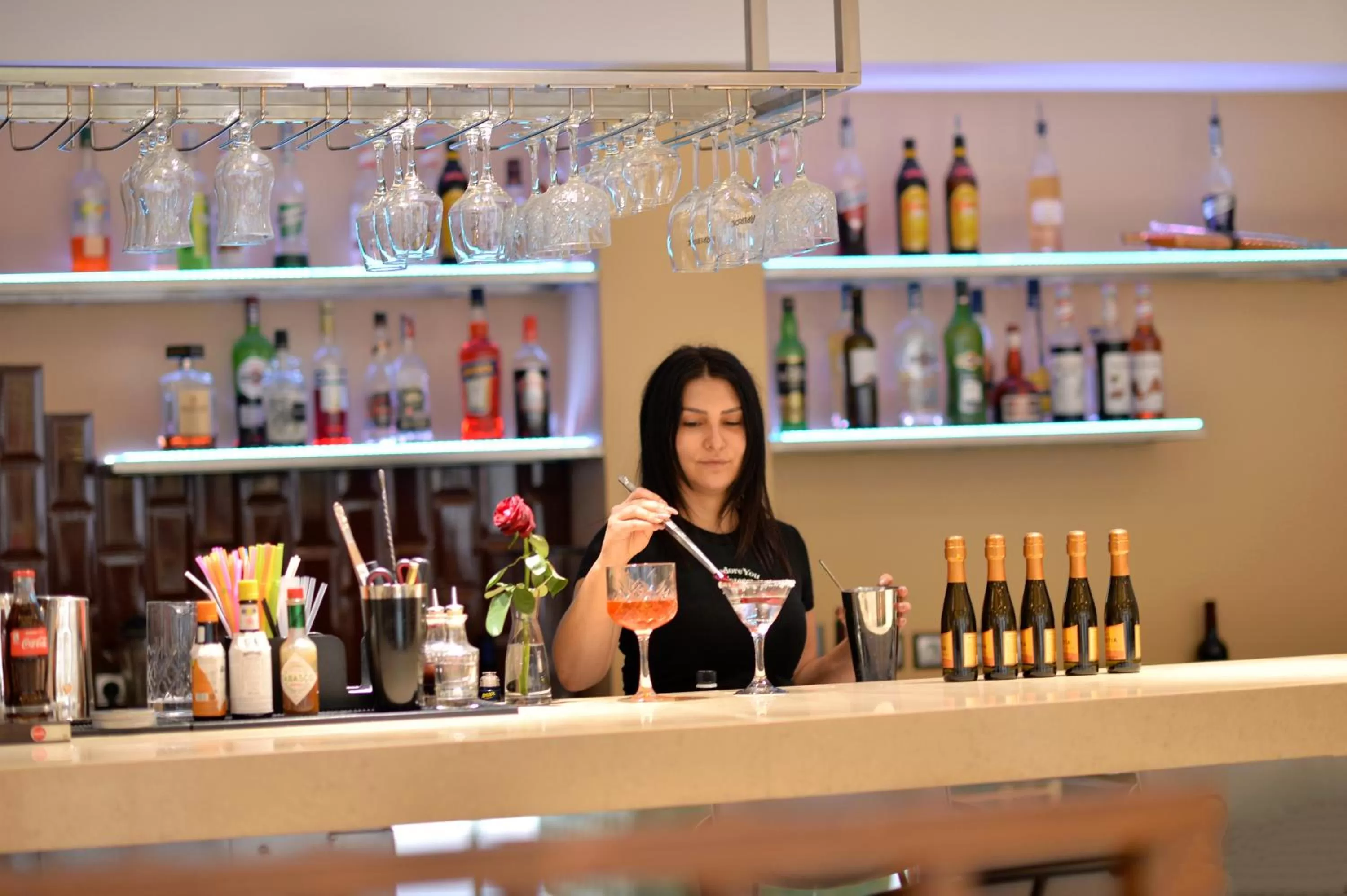 Lounge or bar in Athens Starlight Hotel