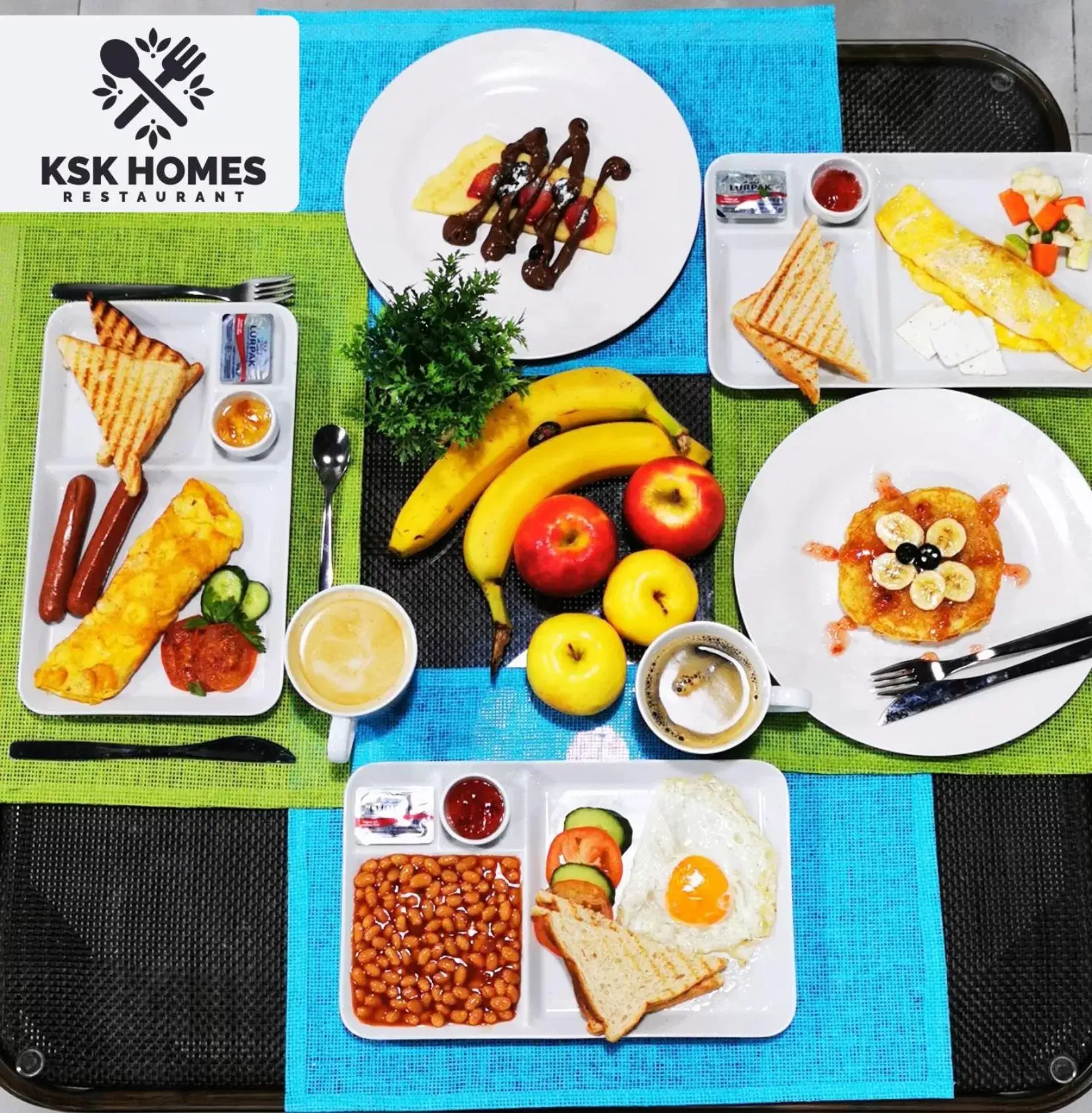 Restaurant/places to eat, Breakfast in KSK Homes Hotel Dubai Academic City
